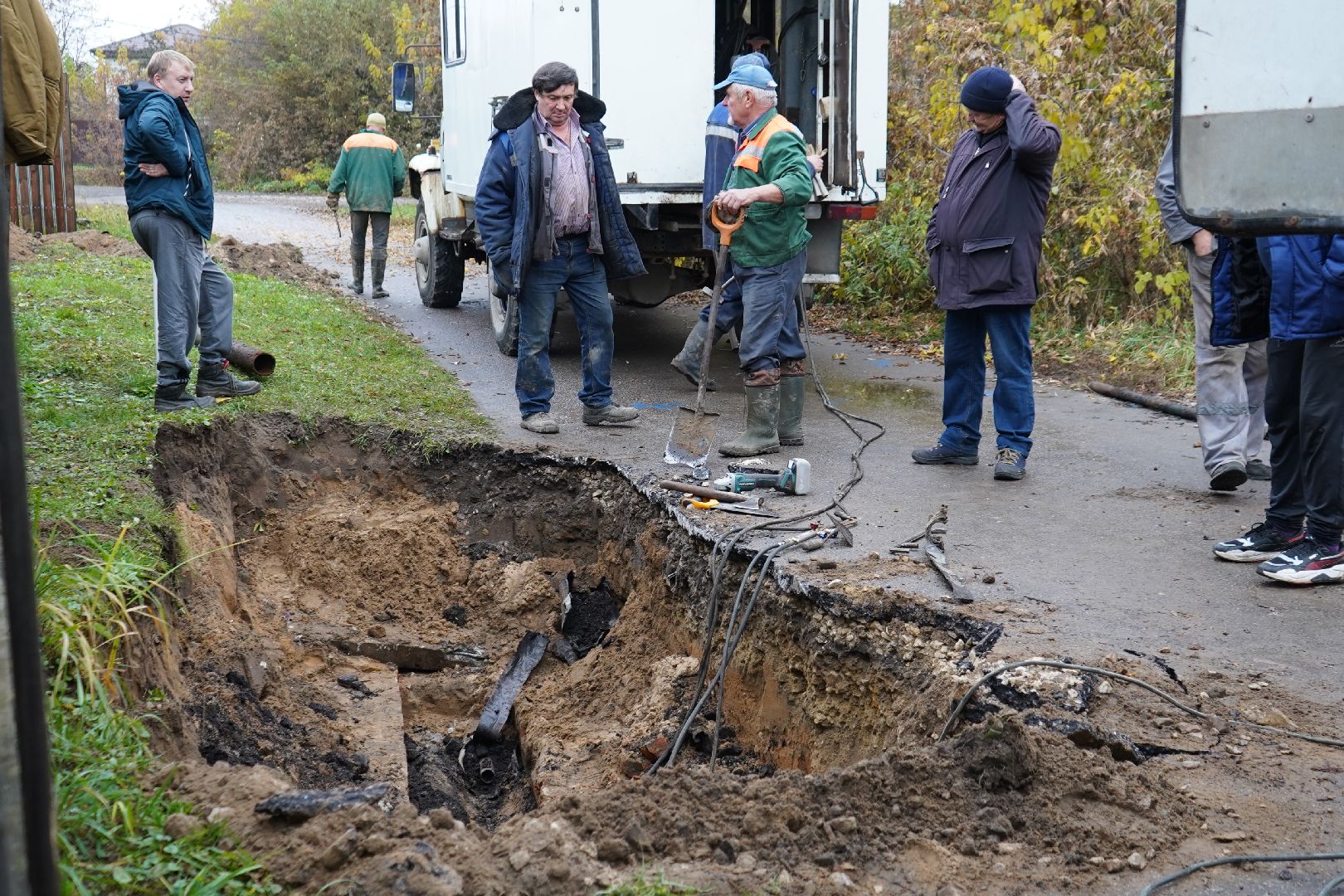 авария, сети,теплосети, ступино,