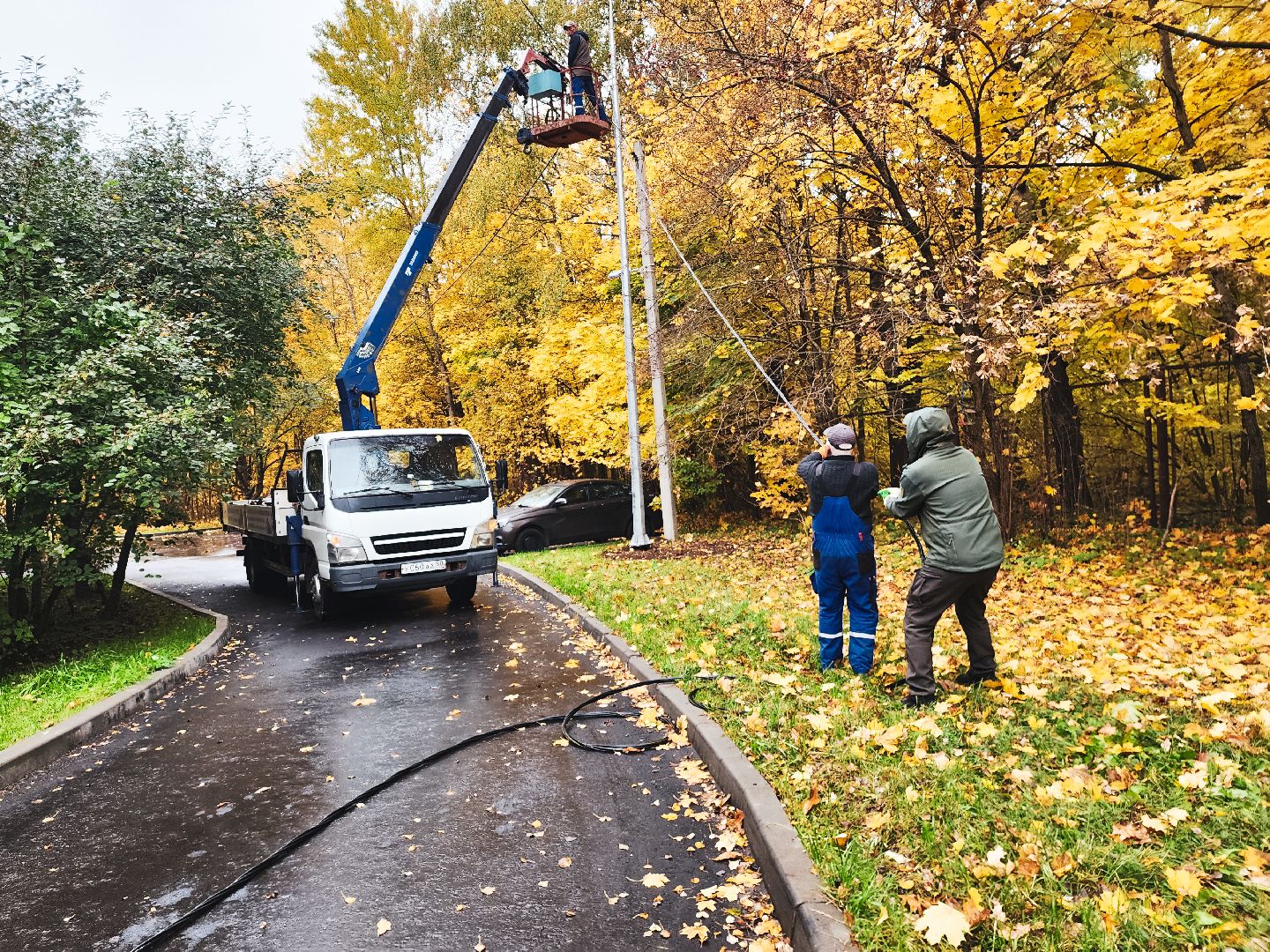 пущино, серпухов, благоустроенная территория, комплексное благоустройство дворов, освещение,