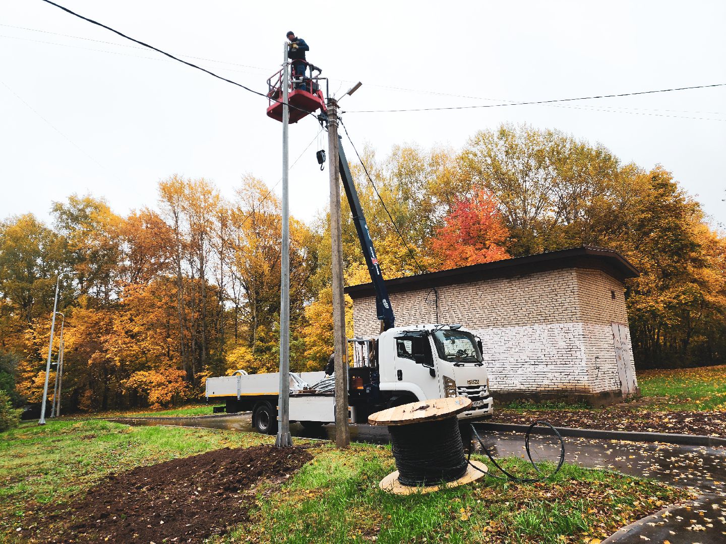 пущино, серпухов, благоустроенная территория, комплексное благоустройство дворов, освещение,