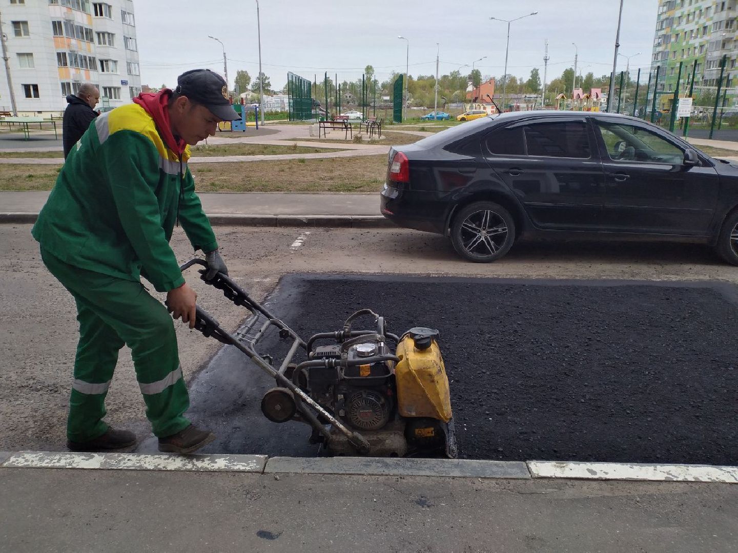 дороги, ямочный ремонт, благоустройство, Добродел, Лосино-Петрвоский