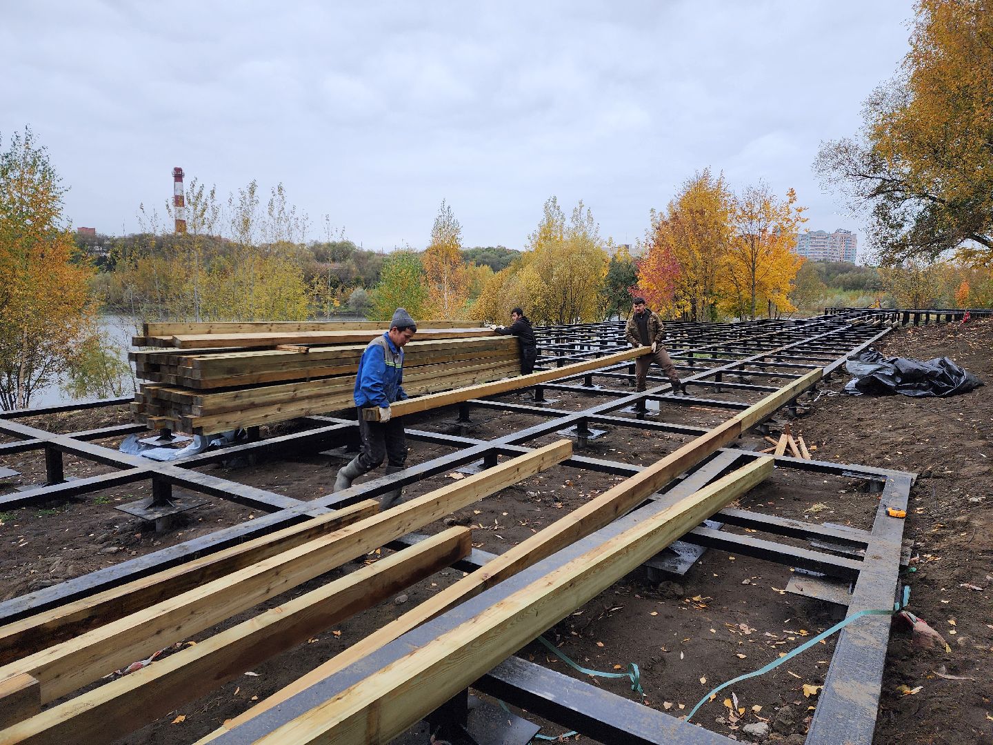 раменское, благоустройство, обустройство зоны отдыха у воды на берегу Борисоглебского озера ,