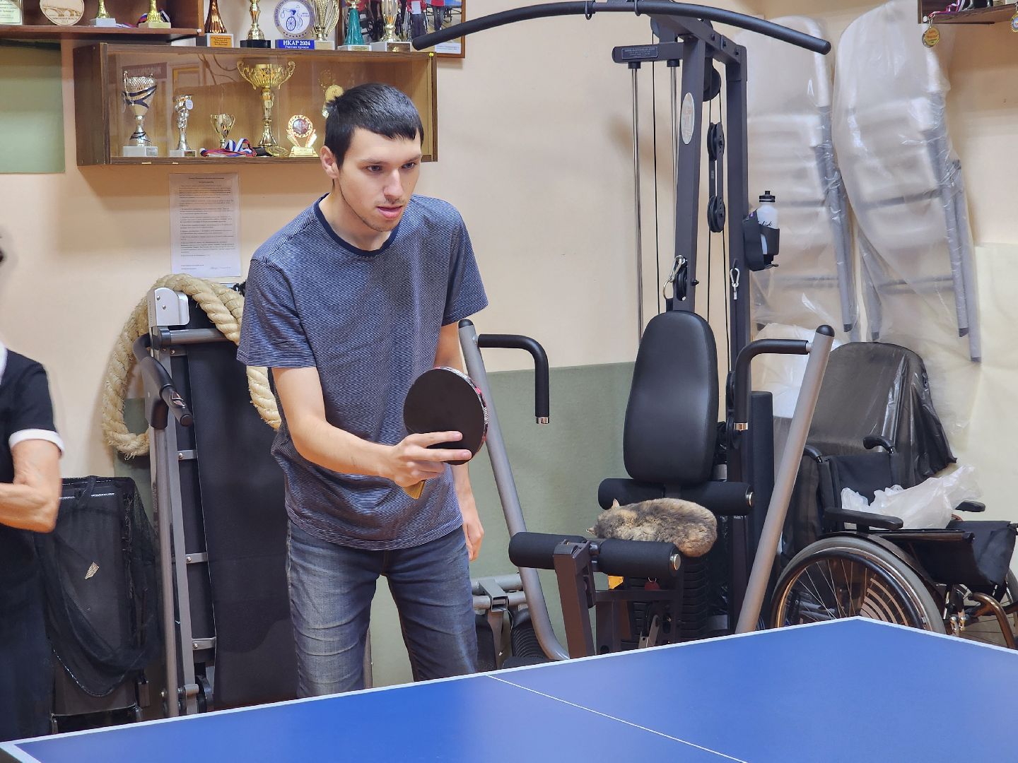 спорт, овз, настольный теннис, риск-м, инвалидность,