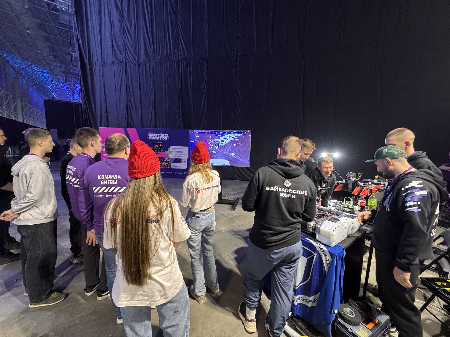 Битва роботов в Подмосковье, Битва технологий, Парк Патриот,