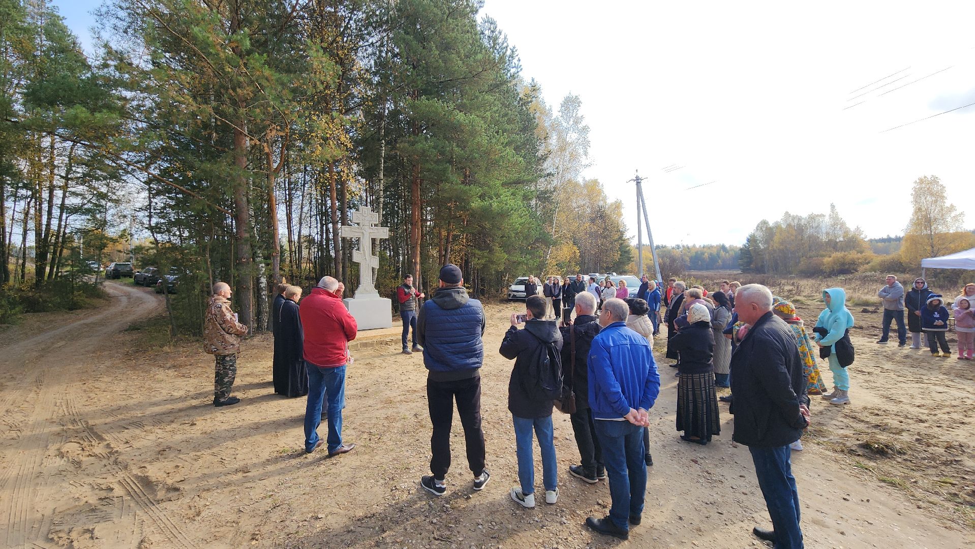 православие, поклонный крест, многодетные семьи, лосино-петровский,