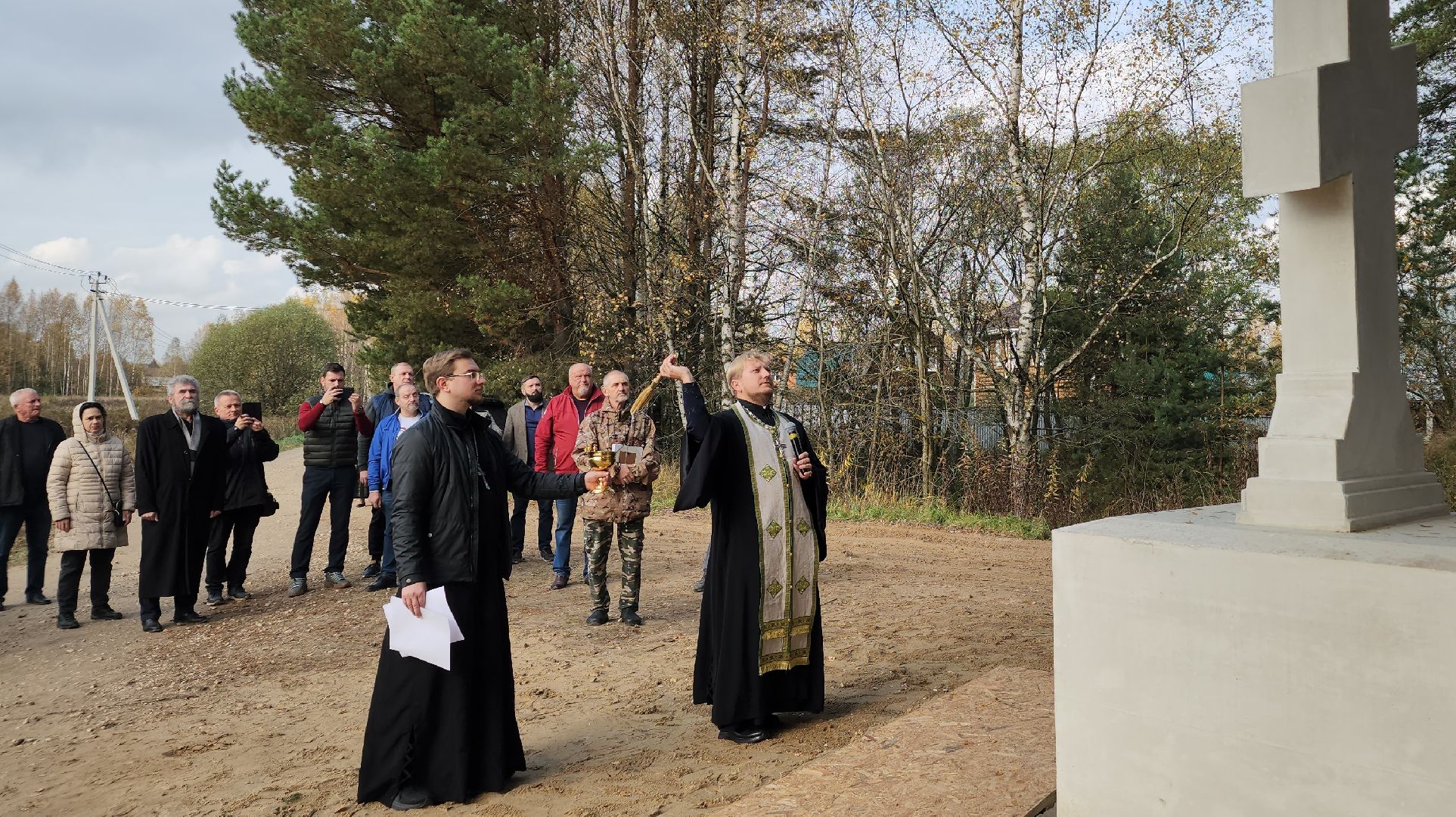 православие, поклонный крест, многодетные семьи, лосино-петровский,