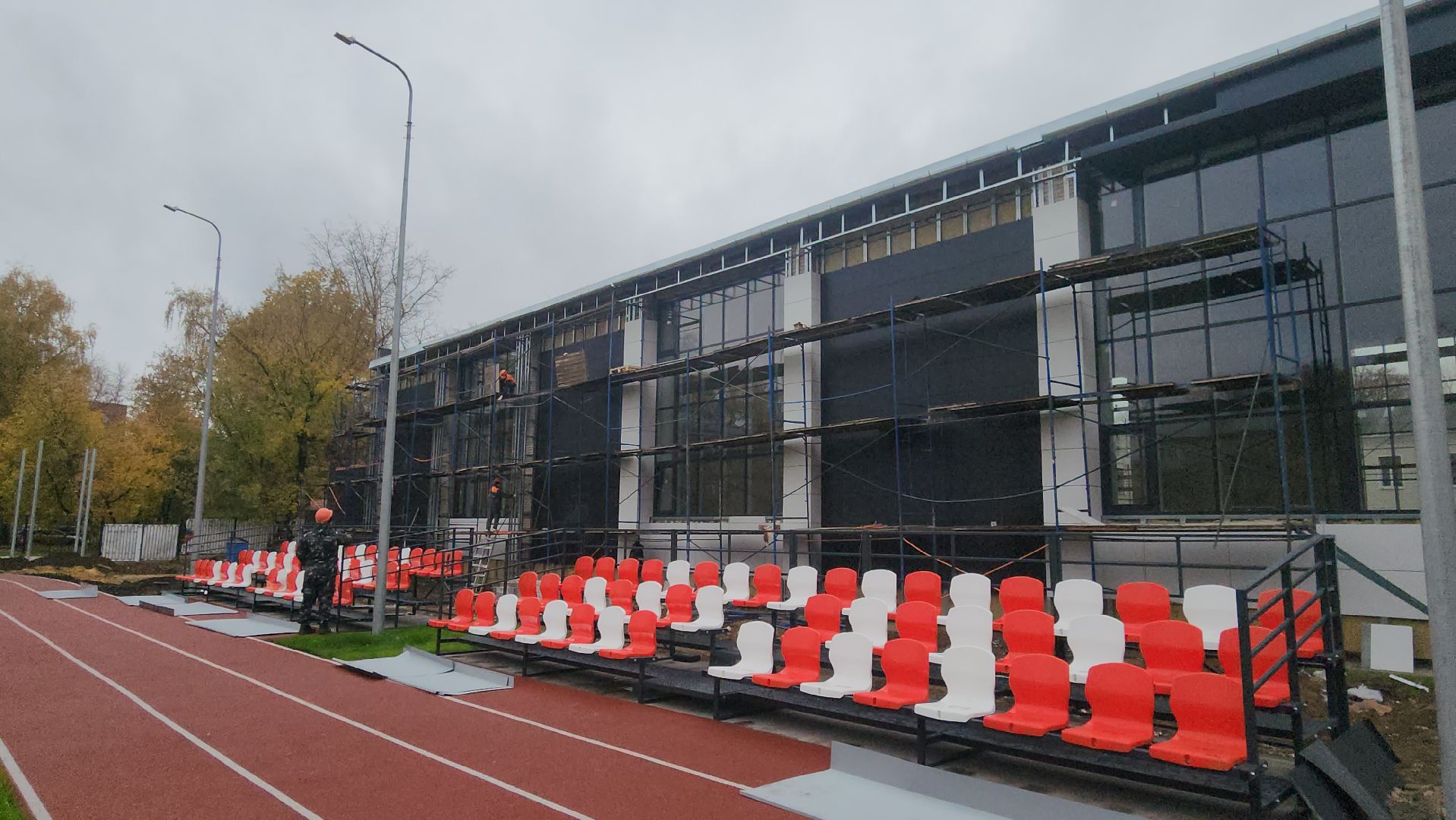 Люберцы, сшор го. люберцы, реконструкция стадиона,