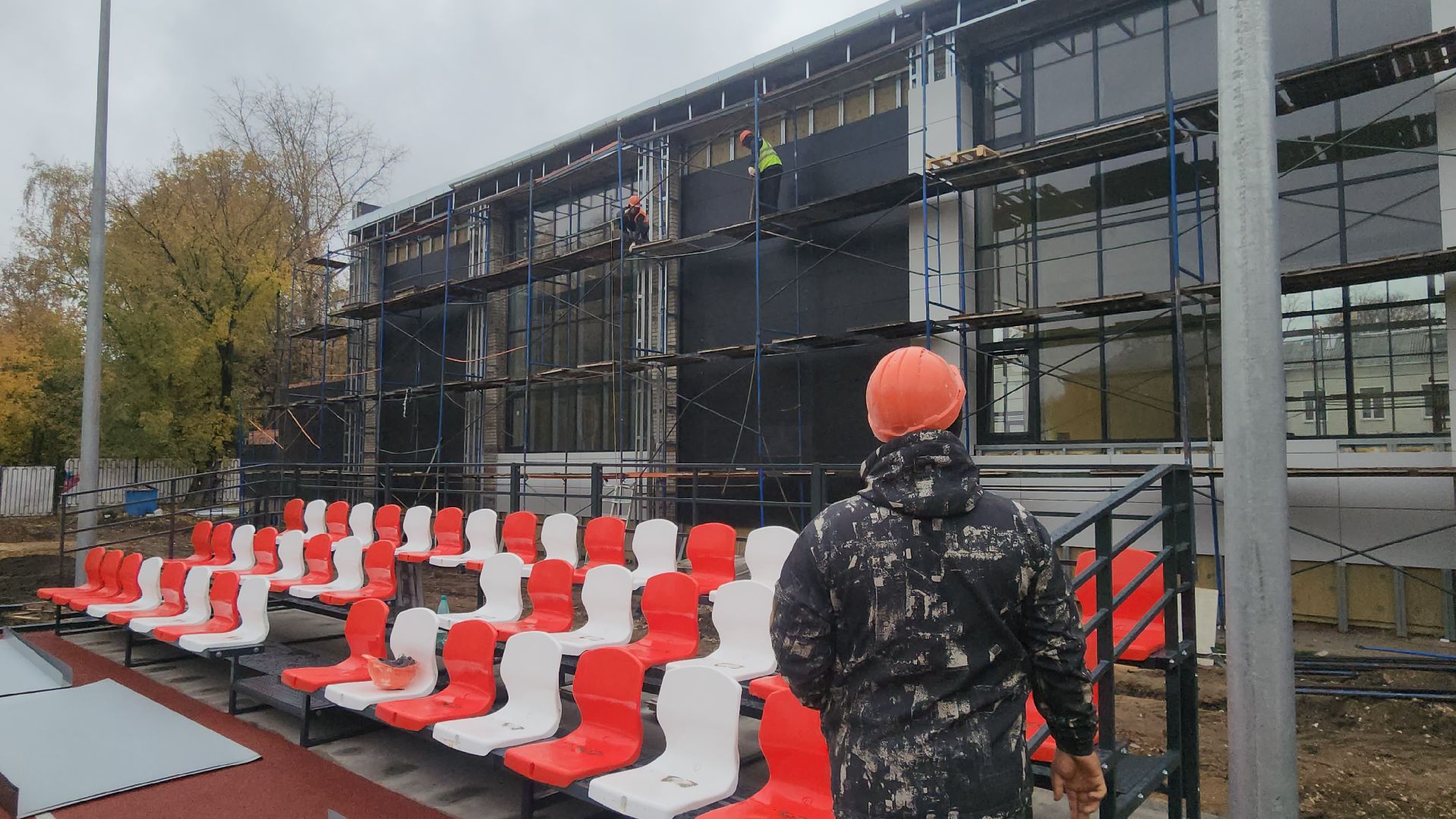 Люберцы, сшор го. люберцы, реконструкция стадиона,