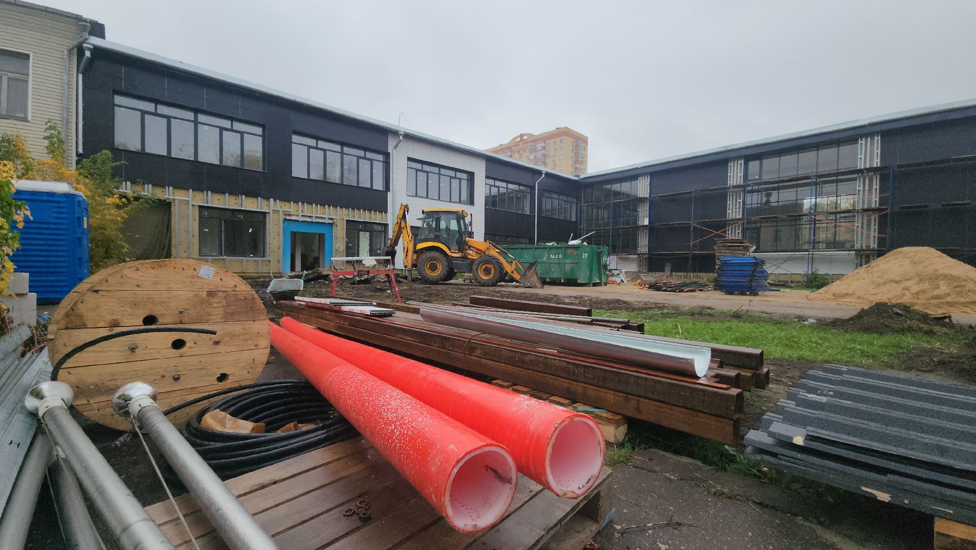 Люберцы, сшор го. люберцы, реконструкция стадиона,