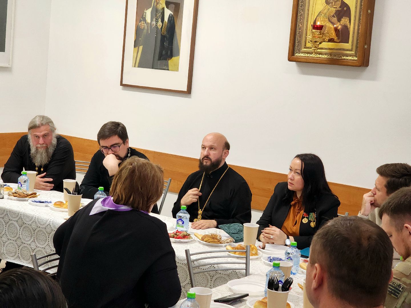 православная гостиная, сво, молебен, спецоперация, церковь, благотворители,