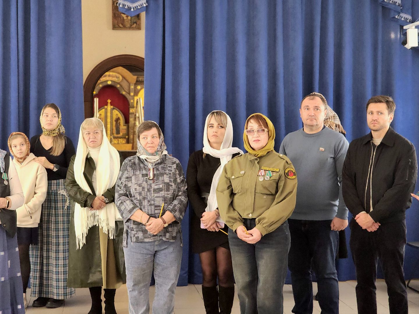 православная гостиная, сво, молебен, спецоперация, церковь, благотворители,