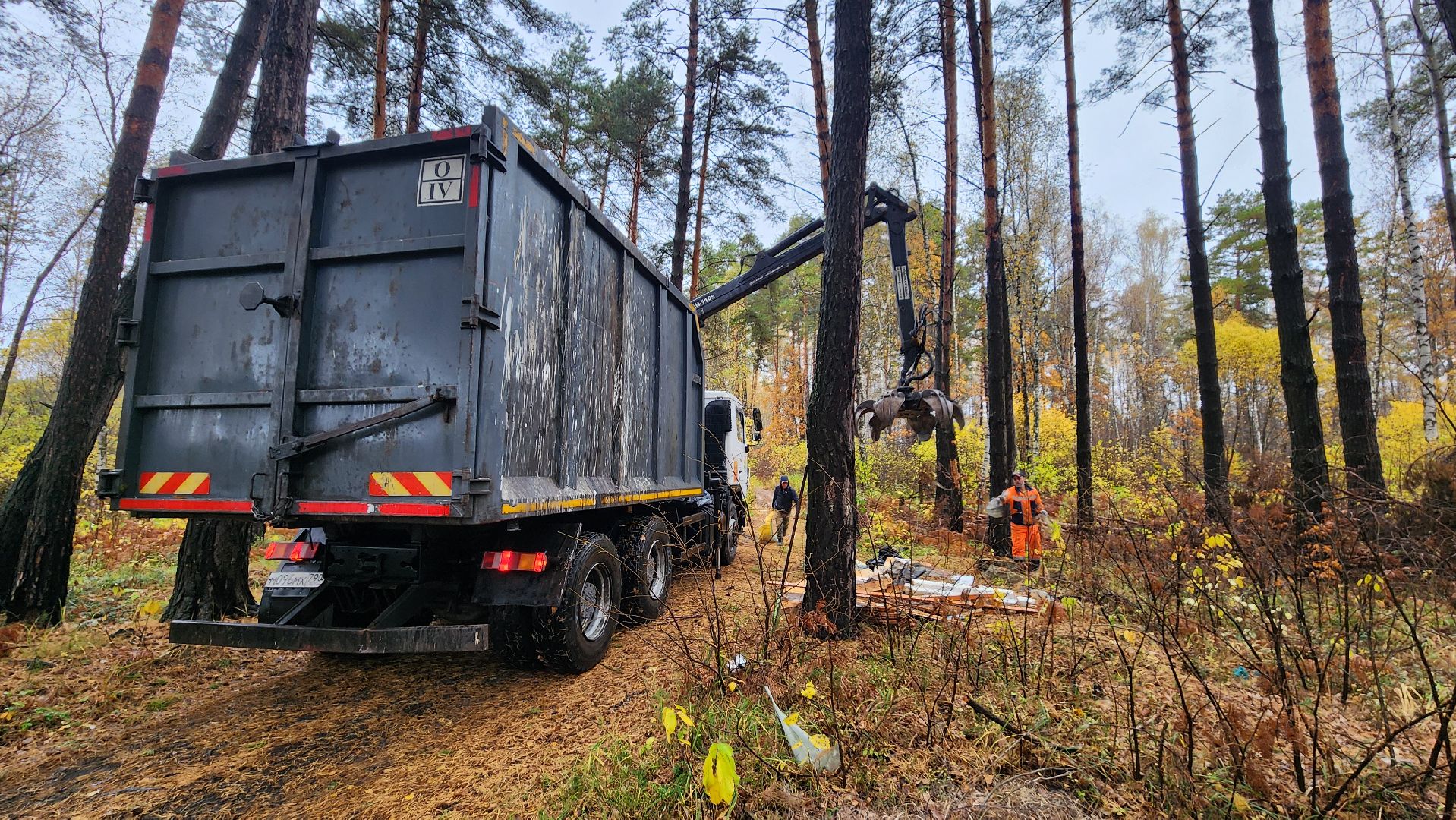 незаконная свалка, протвино, комбинат благоустройства,
