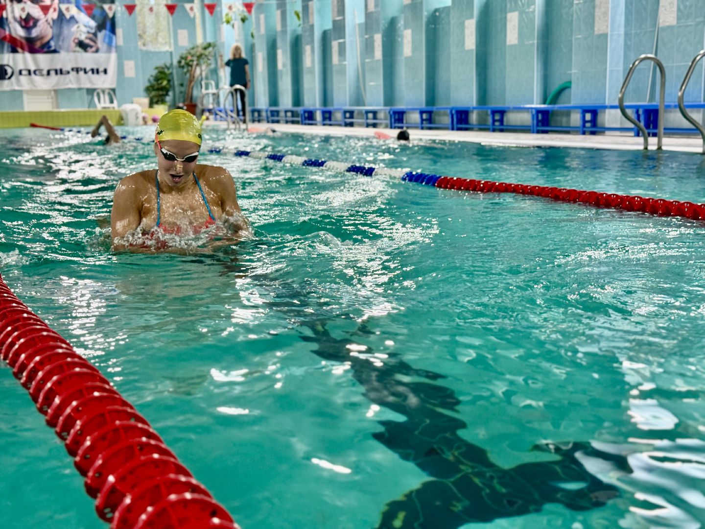 соревнования по плаванию, ленинский городской округ, пловчиха виктория таранникова,