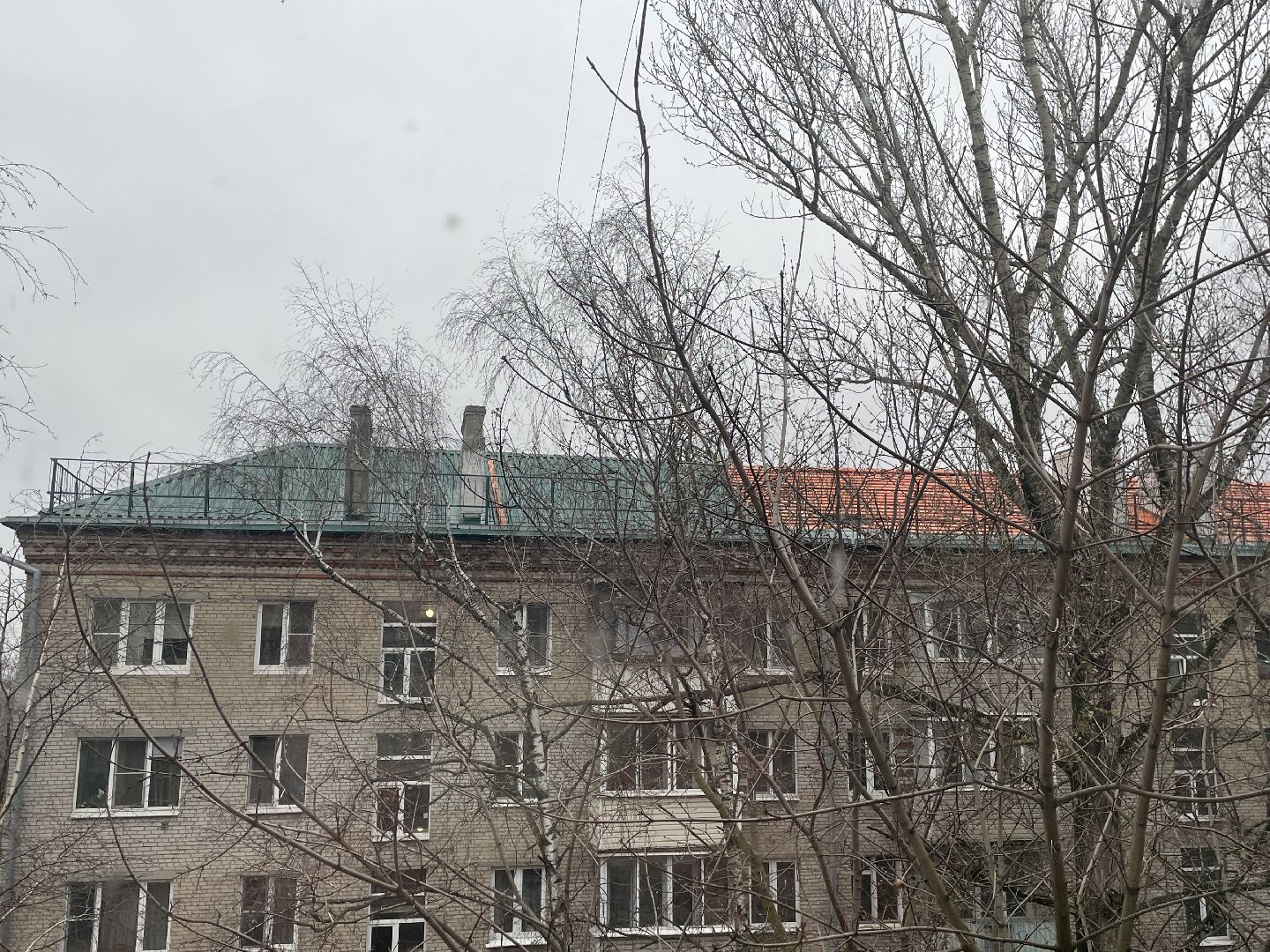 Строительство, крыша