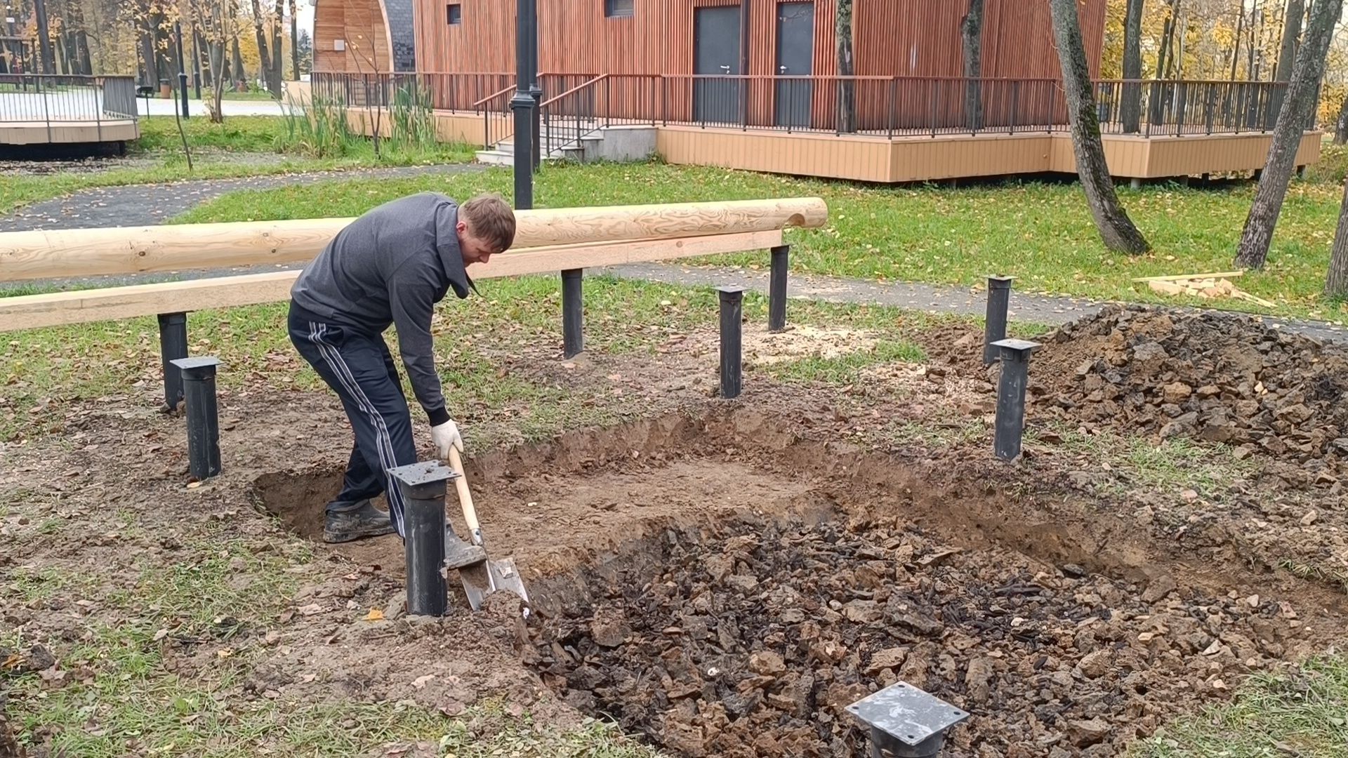 крещение, лобня, парк,