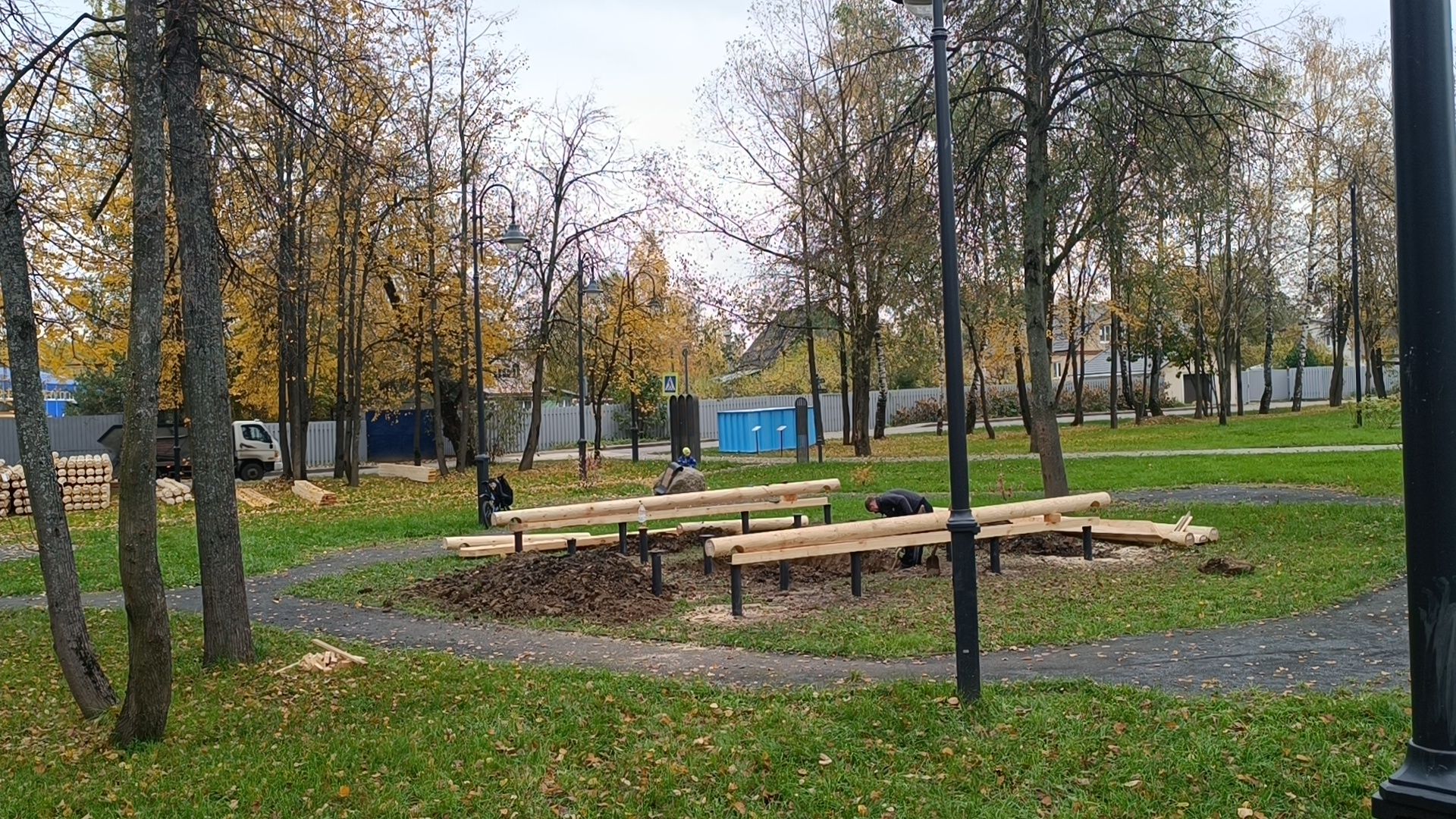 крещение, лобня, парк,