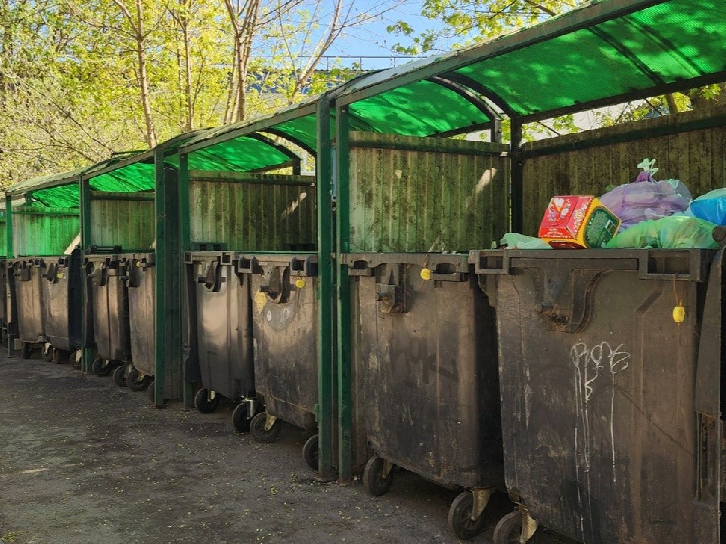 Раздельный сбор мусора , Контейнерные площадки , ЖКХ,