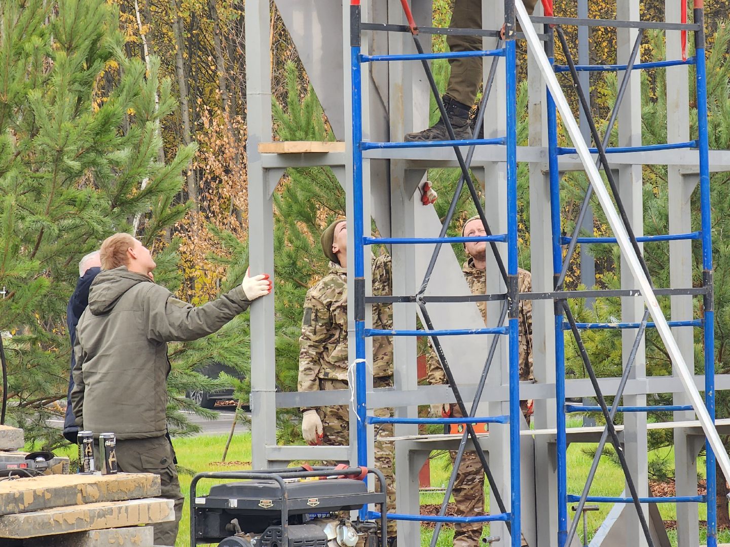 электросталь, сквер, жители, благоустройство, памятник, ремонт,