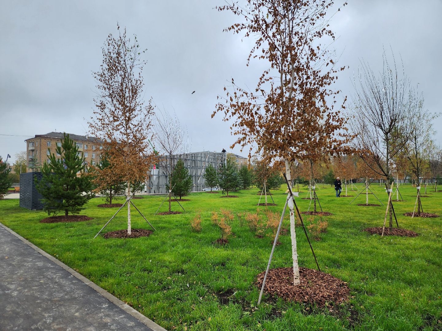 электросталь, сквер, жители, благоустройство, памятник, ремонт,