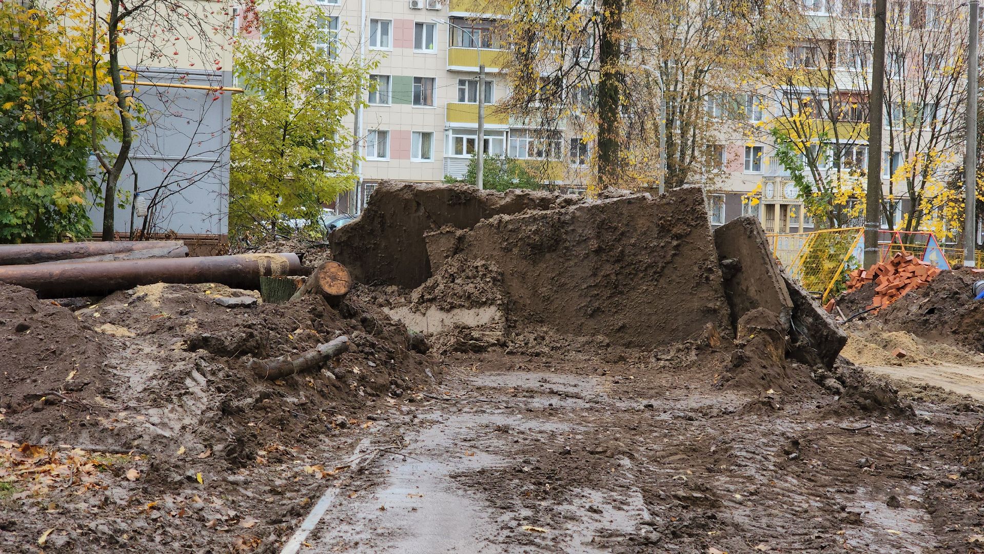 кашира, благоустройство, теплотрасса, ремонт теплосетей, жкх, отопление, горячая вода,