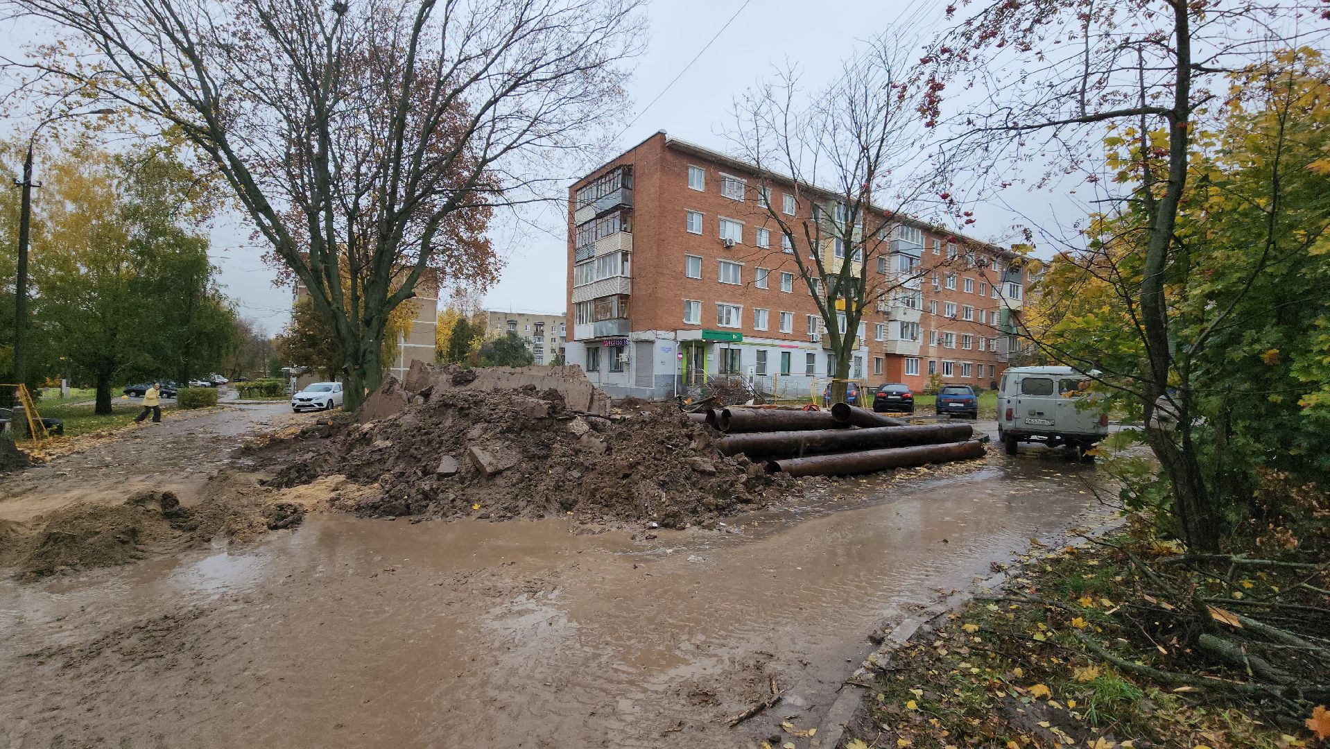 кашира, благоустройство, теплотрасса, ремонт теплосетей, жкх, отопление, горячая вода,