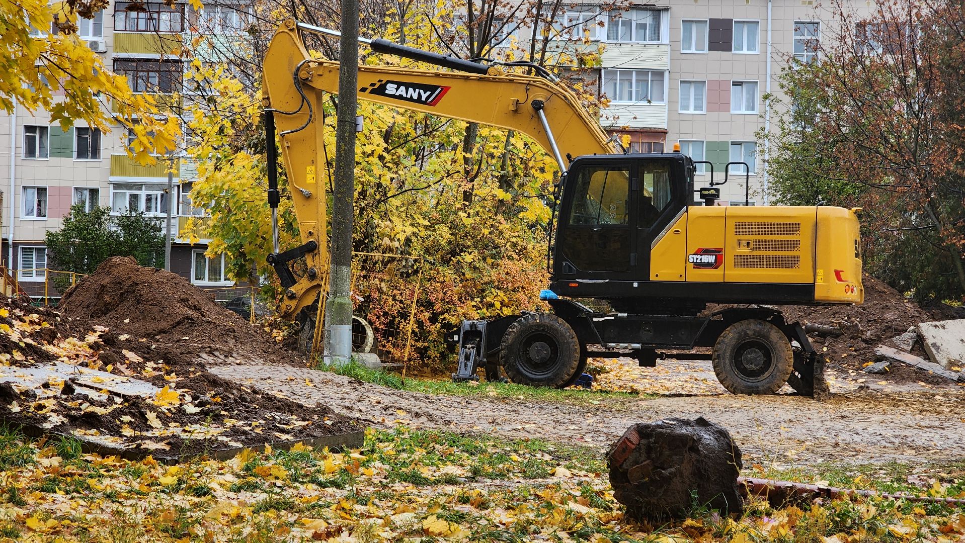 кашира, благоустройство, теплотрасса, ремонт теплосетей, жкх, отопление, горячая вода,