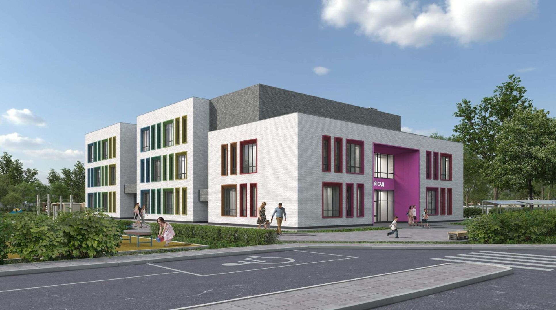 Солнечногорск, Поварово, детский сад, дети, строительство