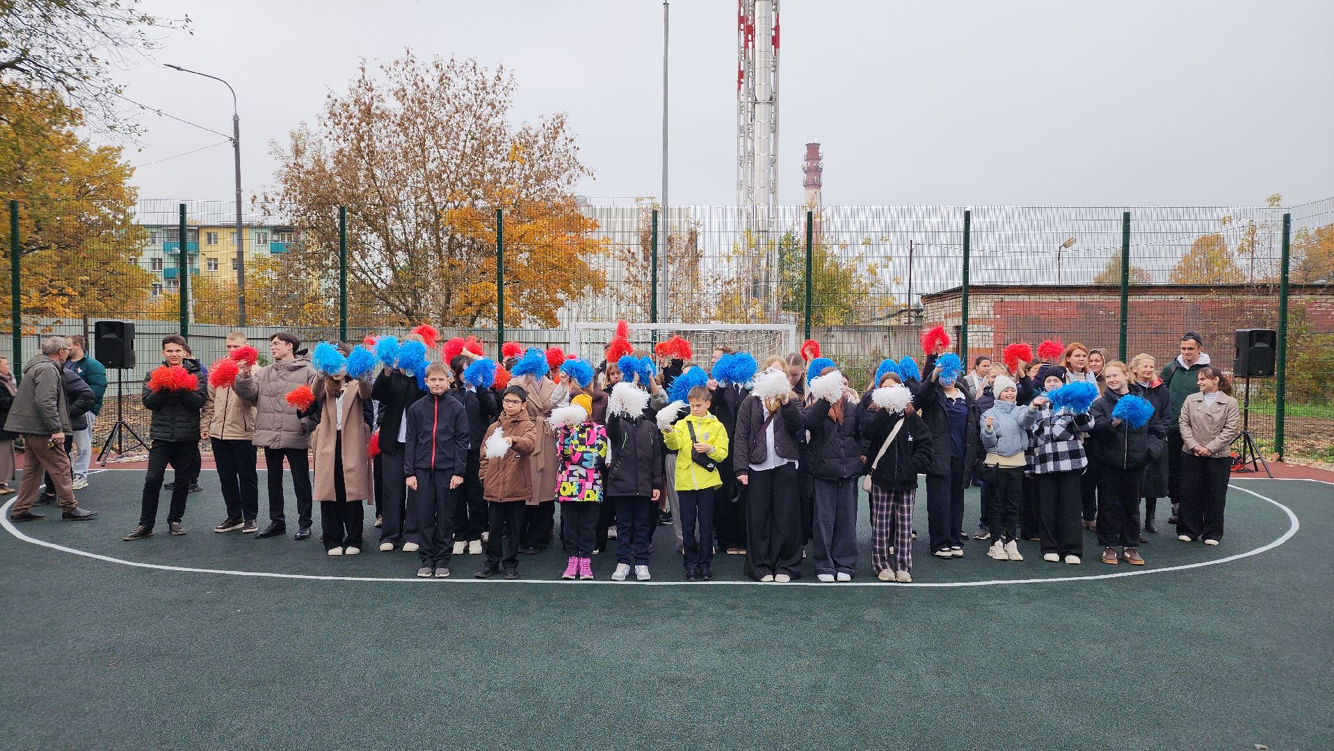 спорт, школа, школьный стадион, открытый стадион, лосино-петровский,