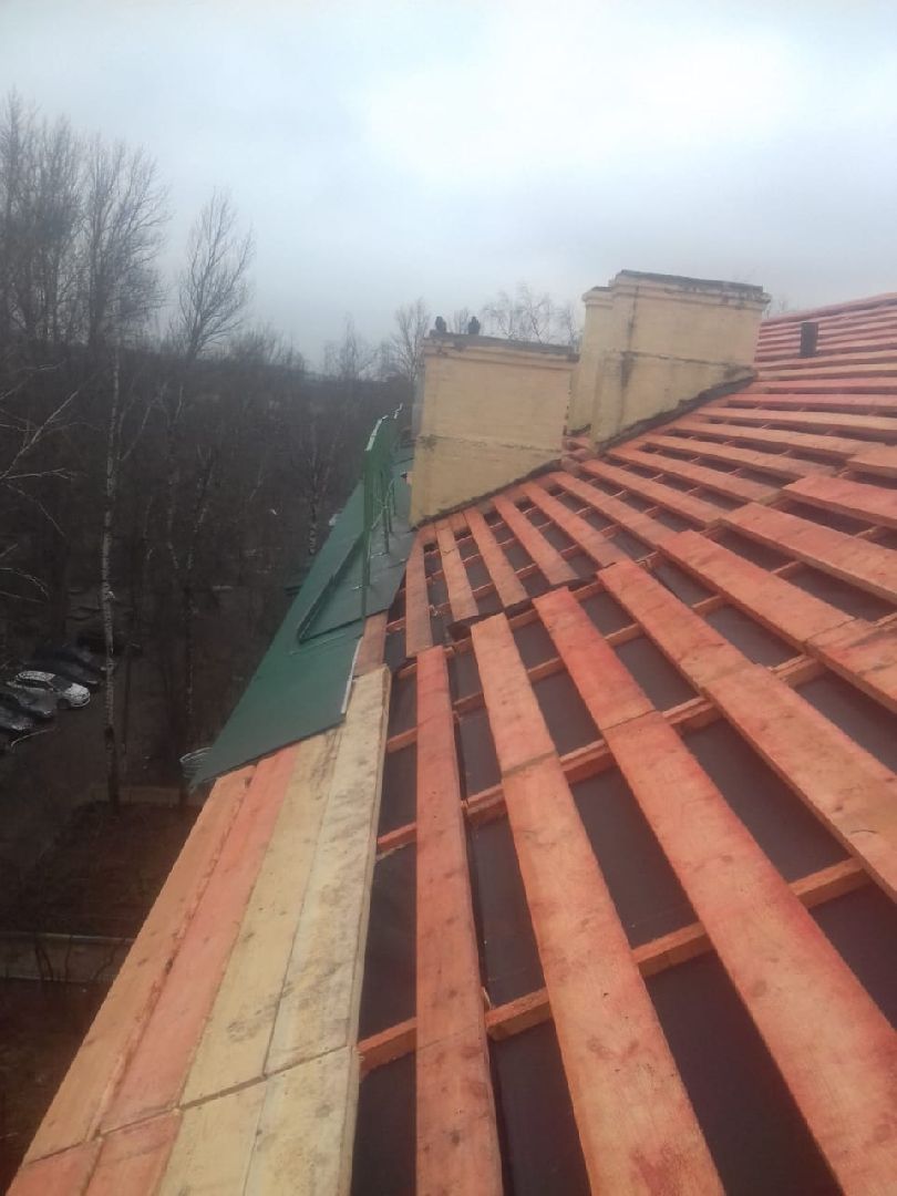 Ремонт, крыша