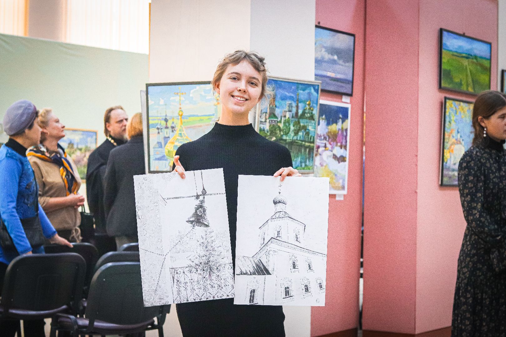 клин, общество, образование, живопись, картины, выставки,