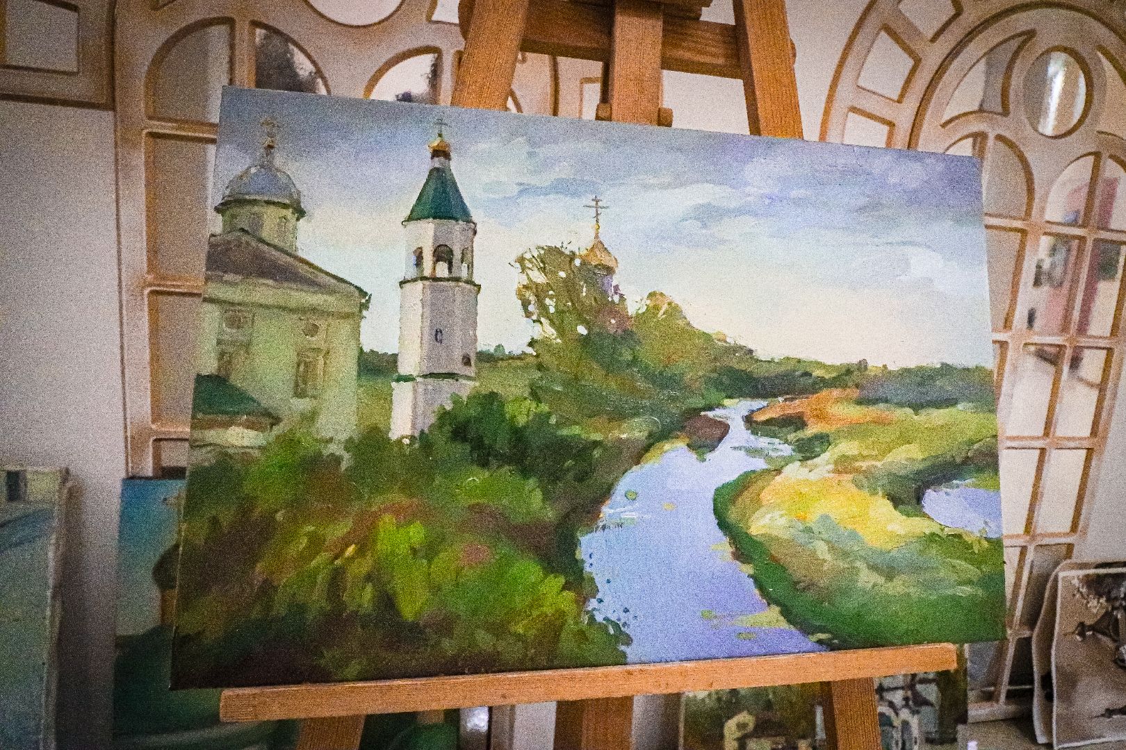 клин, общество, образование, живопись, картины, выставки,