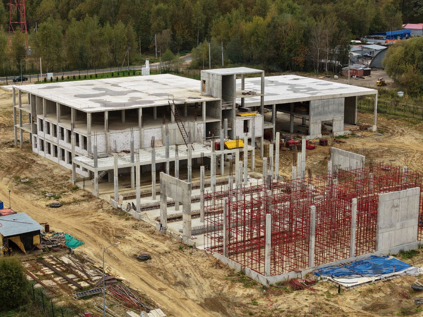 видео с коптера, обслуживание грузовых автомобилей в бронницах,