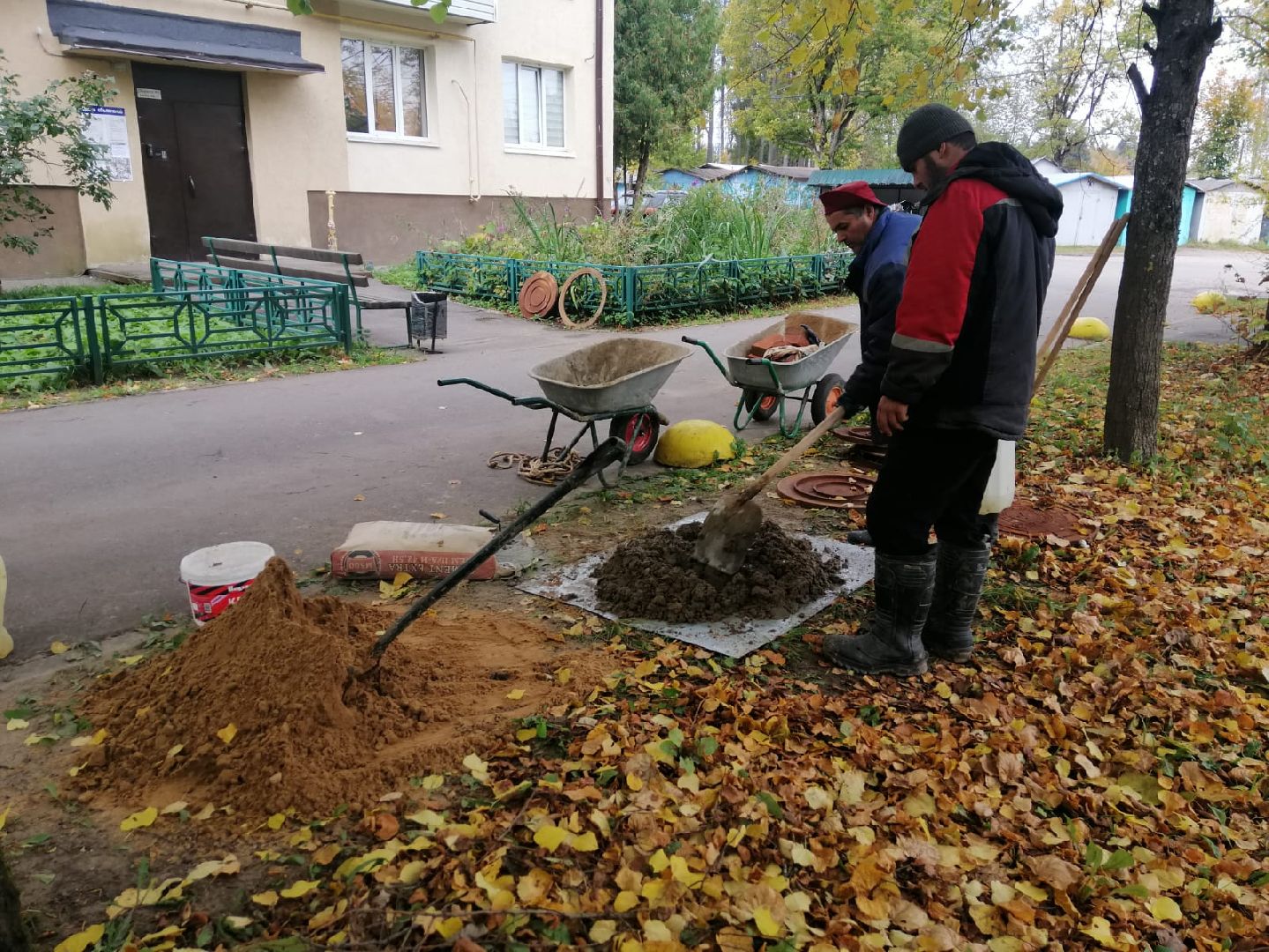 городской округ восход, жкх, благоустройство, канализационные колодцы, канализация,