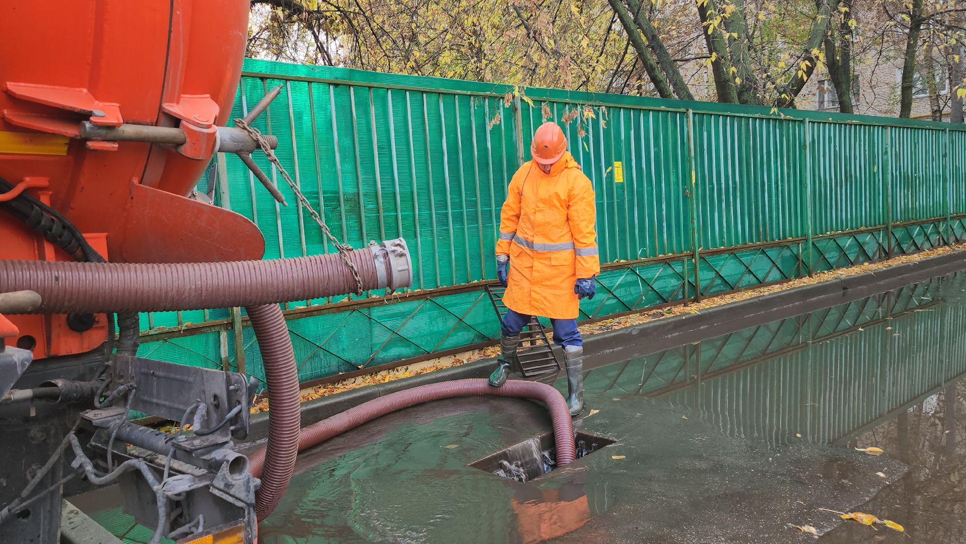 люберцы, откачка воды, люберецкий водоканал,