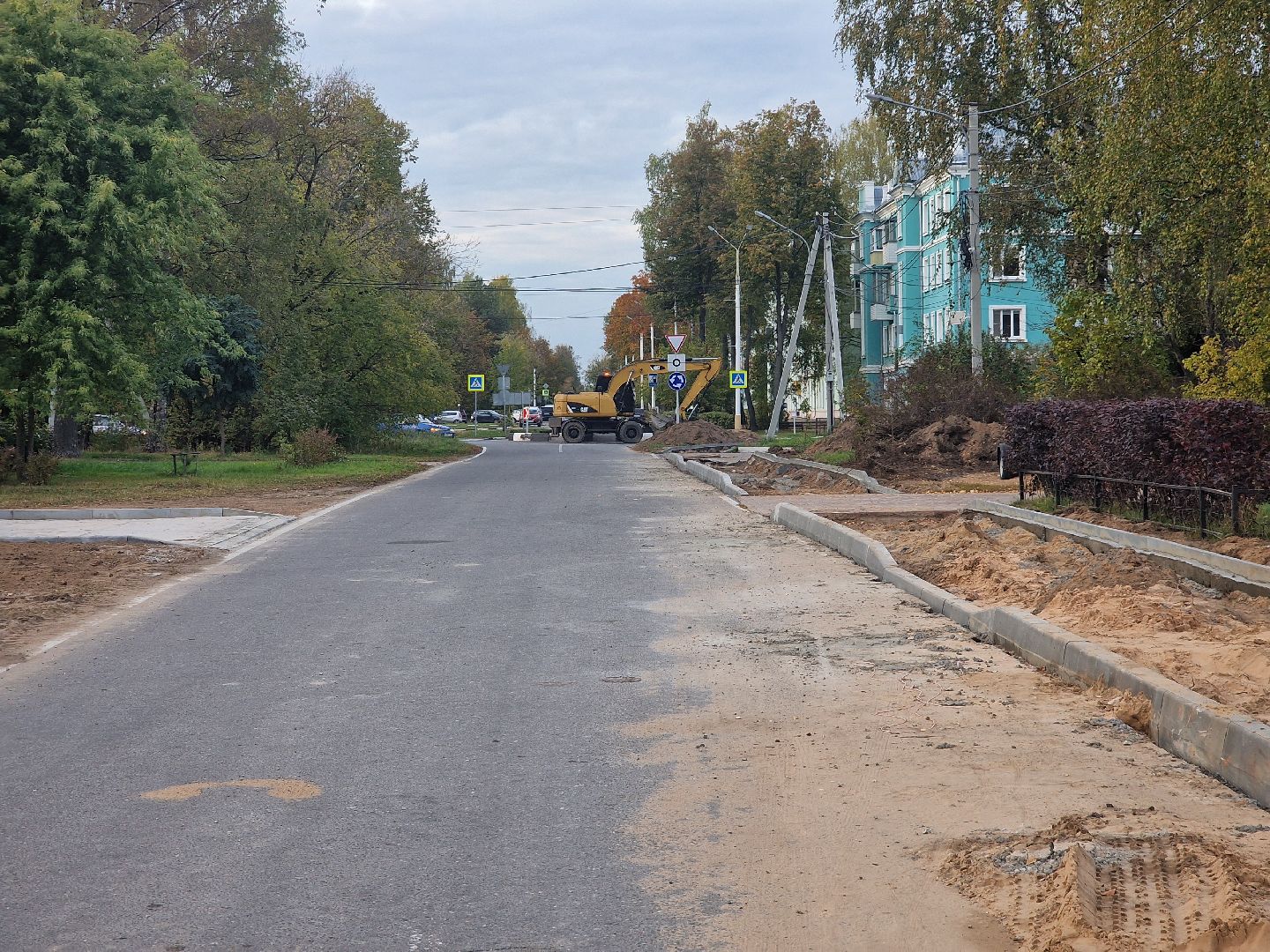 благоустройствовДубне, Дубна, новыетротуары,