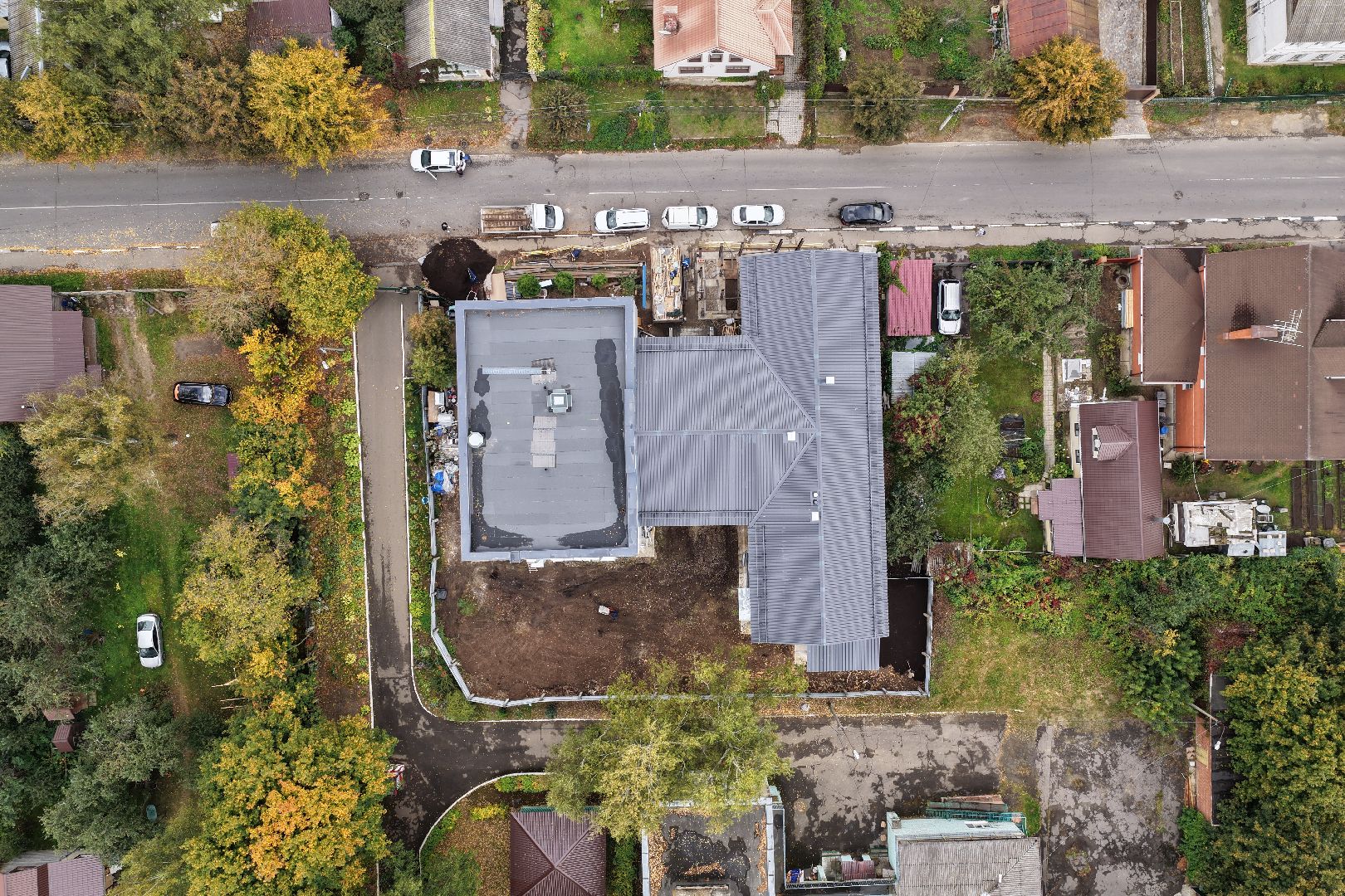 видео с коптера, школа искусств бронницы,