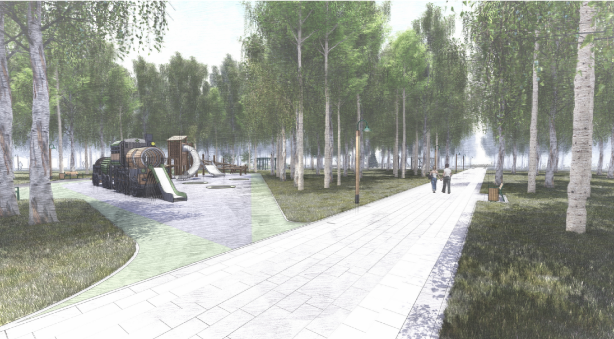 электросталь, жители, благоустройство,  сквер, ремонт,