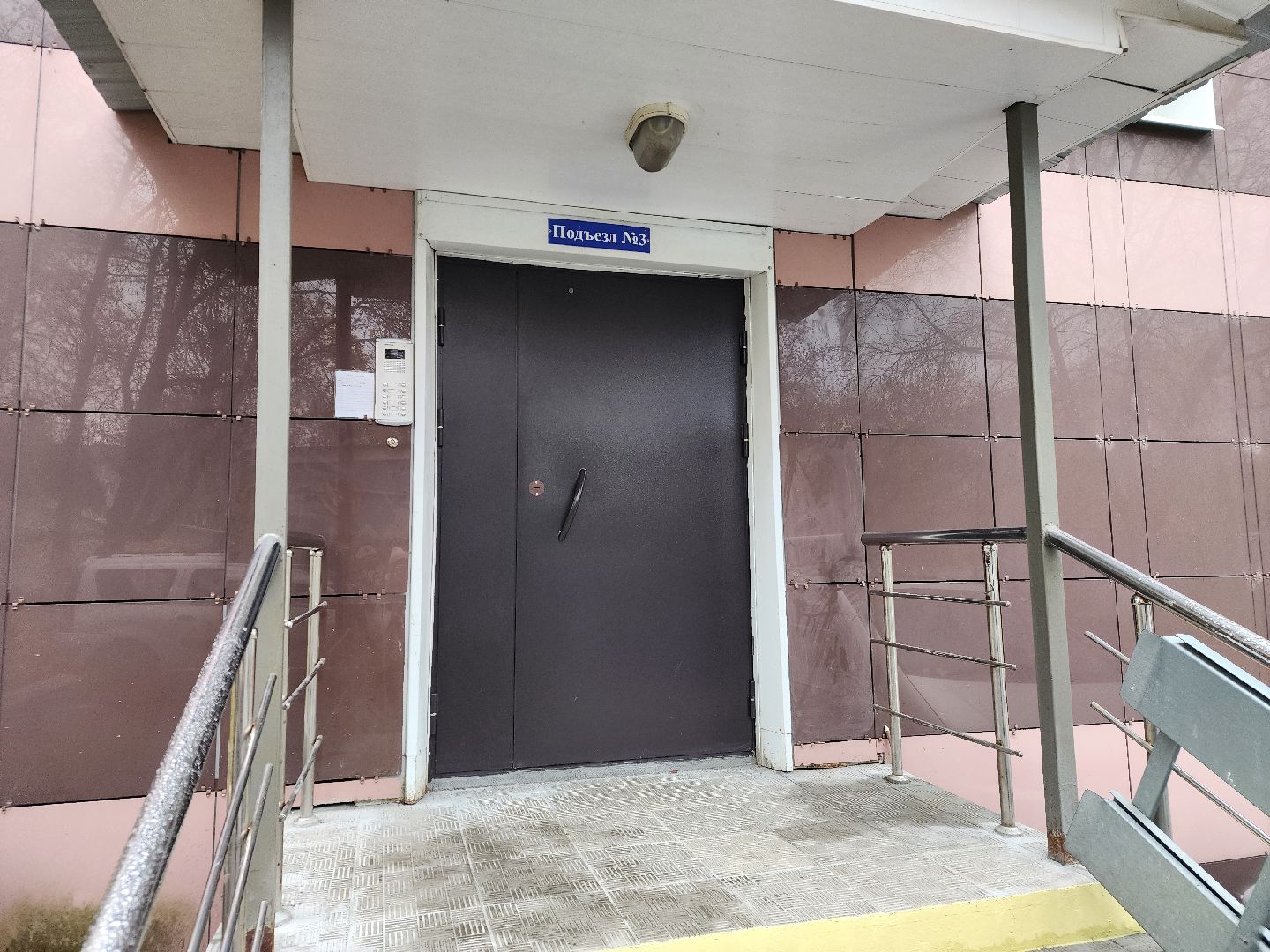 Подольск , ремонт, Деская больница, ремонт входных групп,