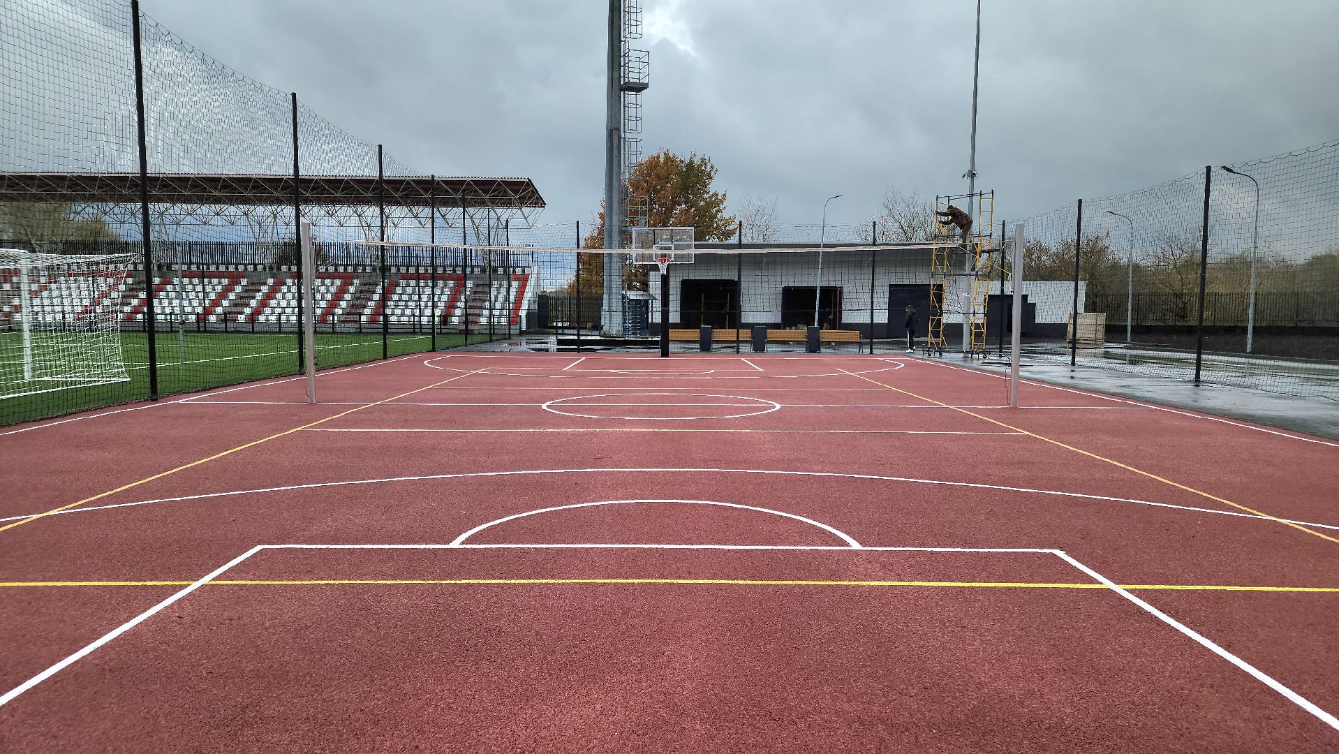 ремонт стадиона, торпедо, орехово-зуево,