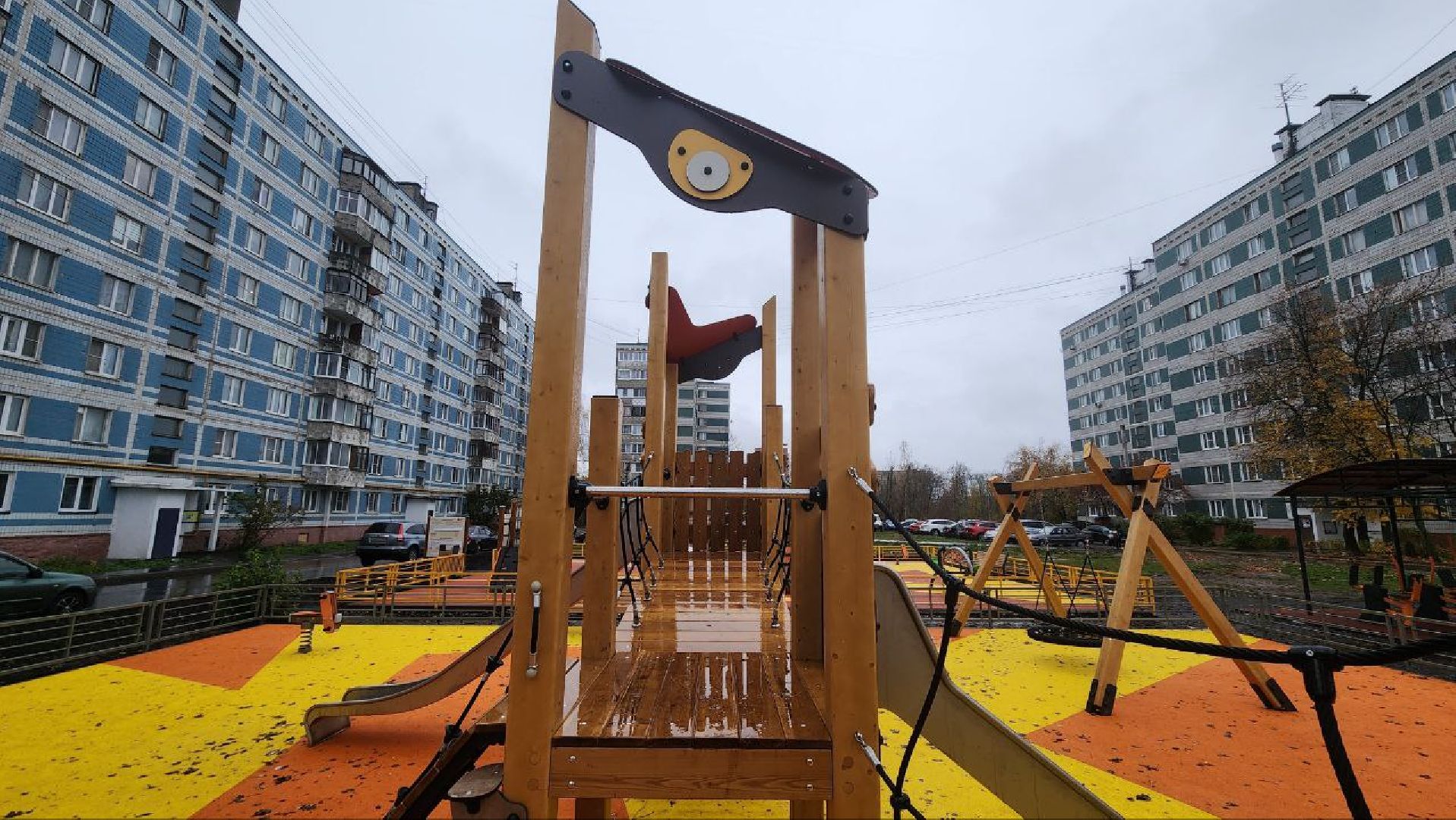 Дмитров, Новая детская площадка, Благоустройство дворов, Минблаго,