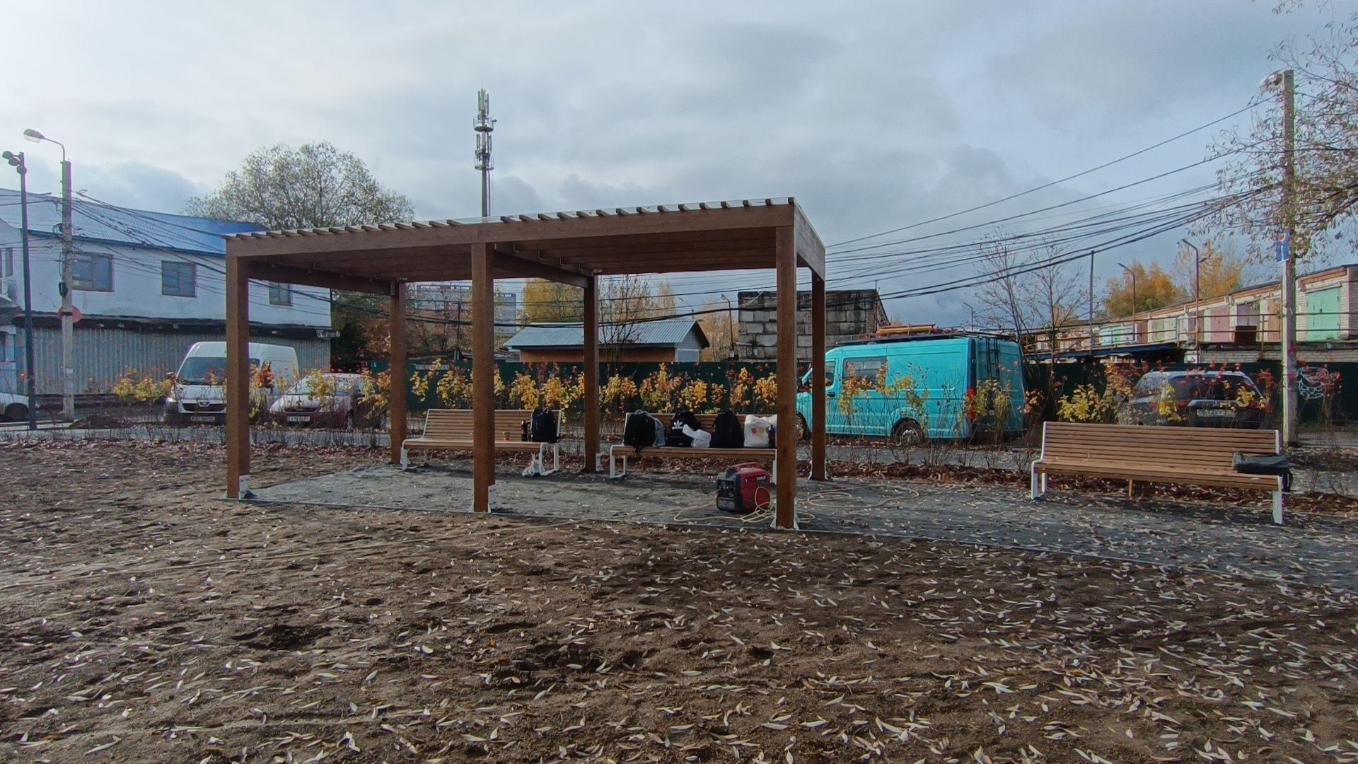 парк, площадка для выгула собак, лобня,