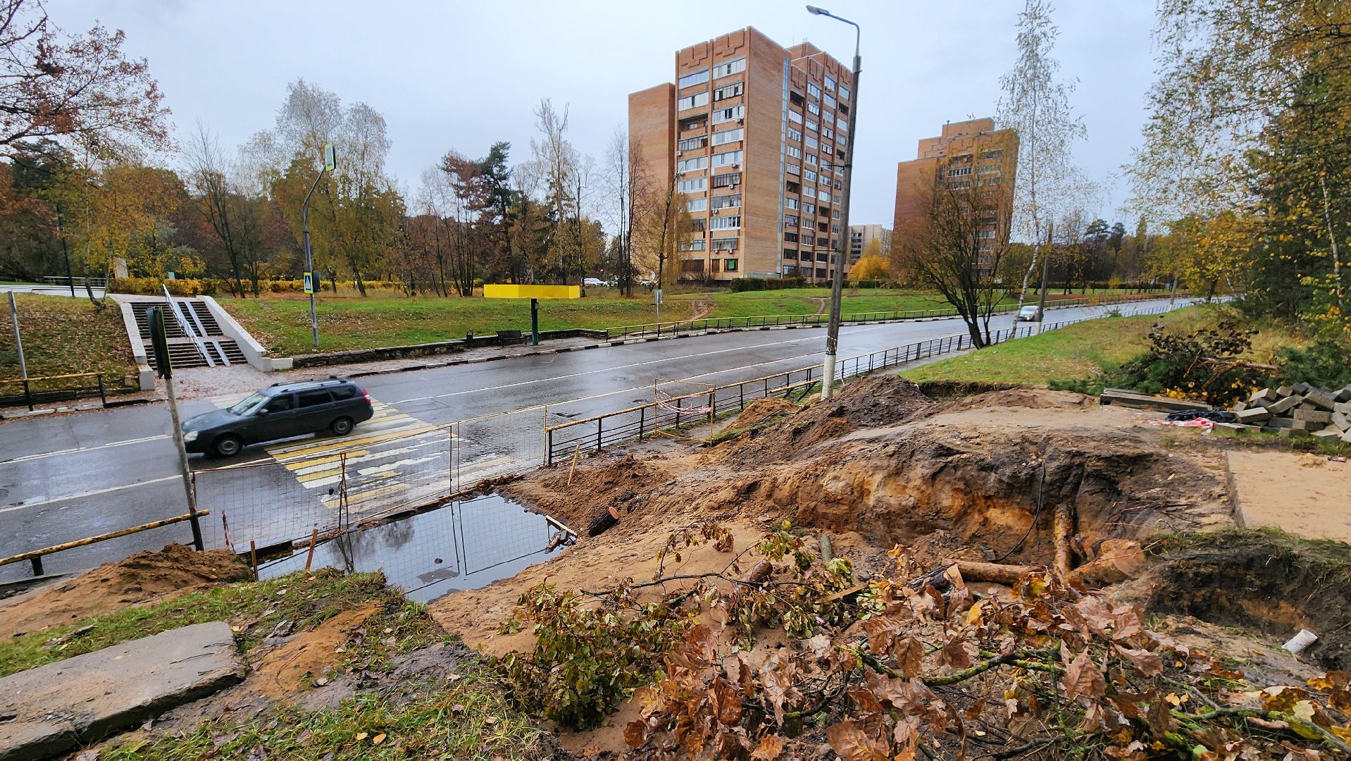 протвино, благоустройство, новая лестница,