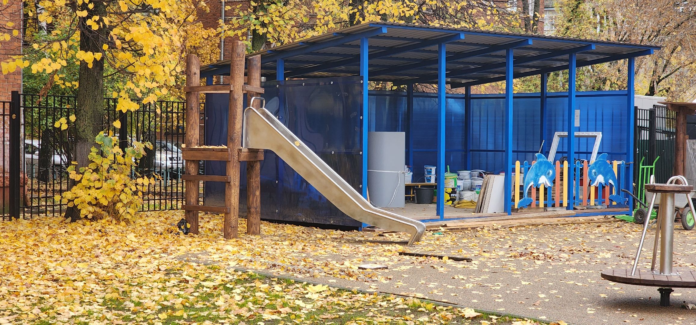 долгопрудный, детский сад, капремонт, родничок, итп, детская мебель, волейбольная площадка,