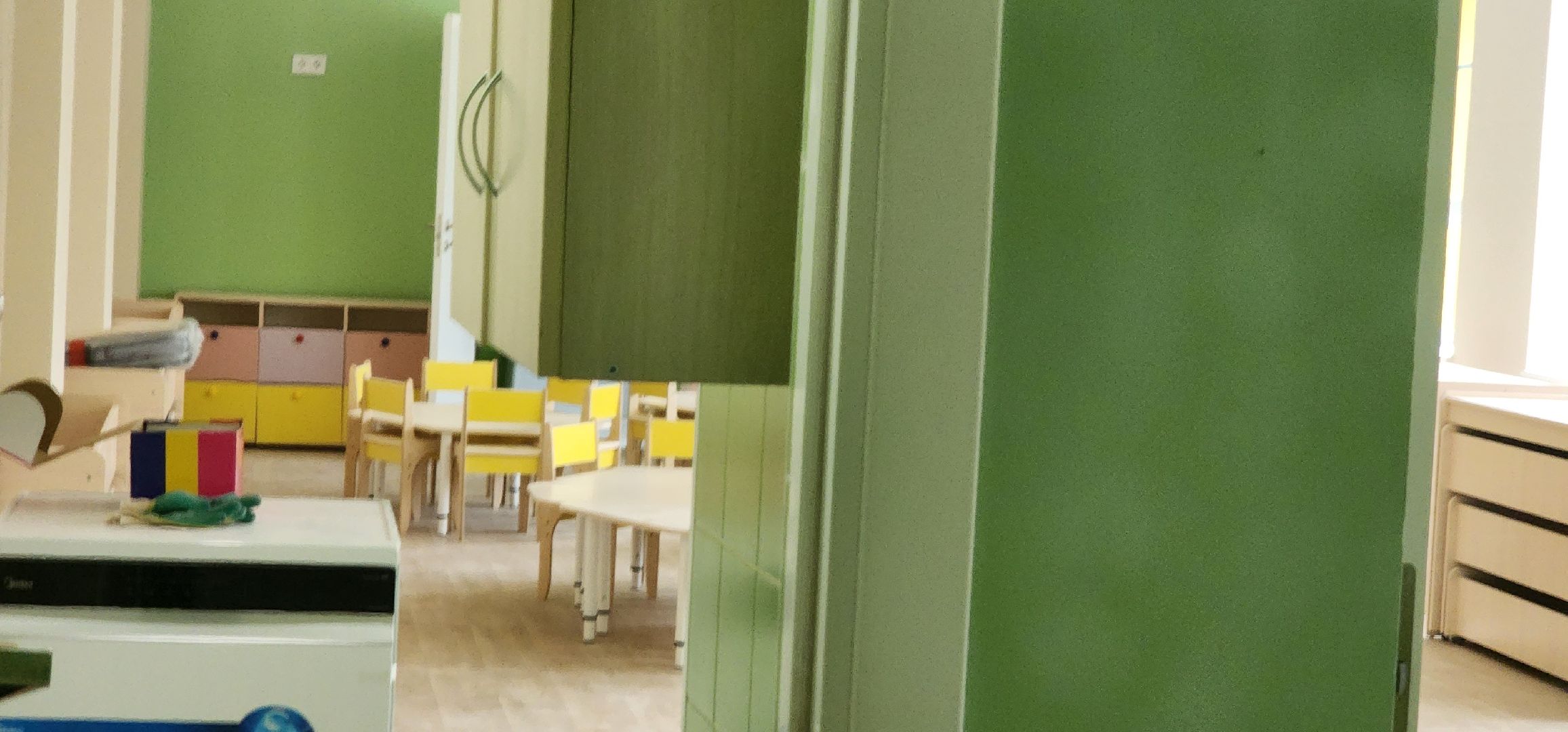 долгопрудный, детский сад, капремонт, родничок, итп, детская мебель, волейбольная площадка,