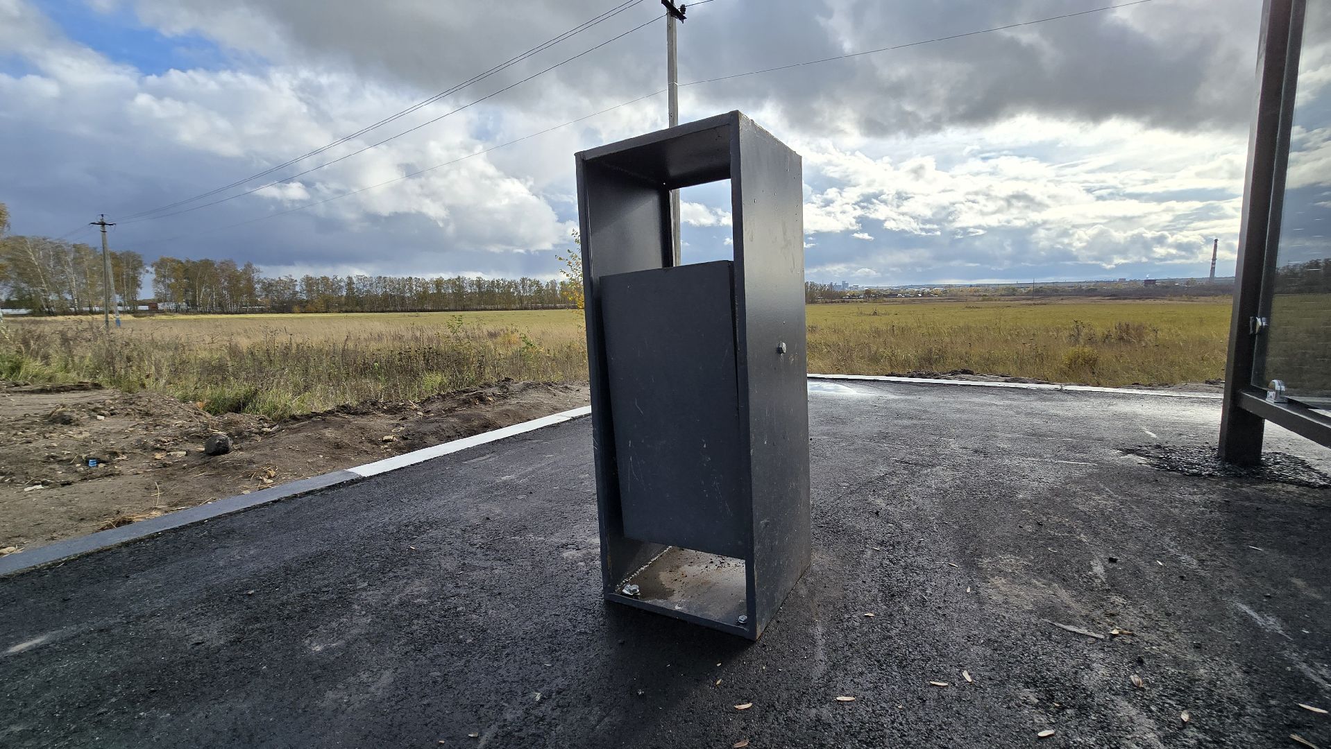 Коломна, автобусная остановка, остановочные павильоны,