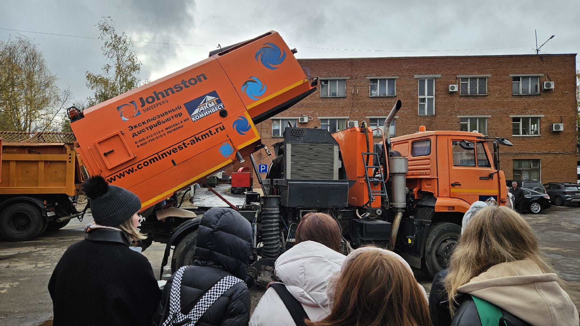 долгопрудный, мбу благоустройство, техника, школьники, школа 1 в долгопрудном,
