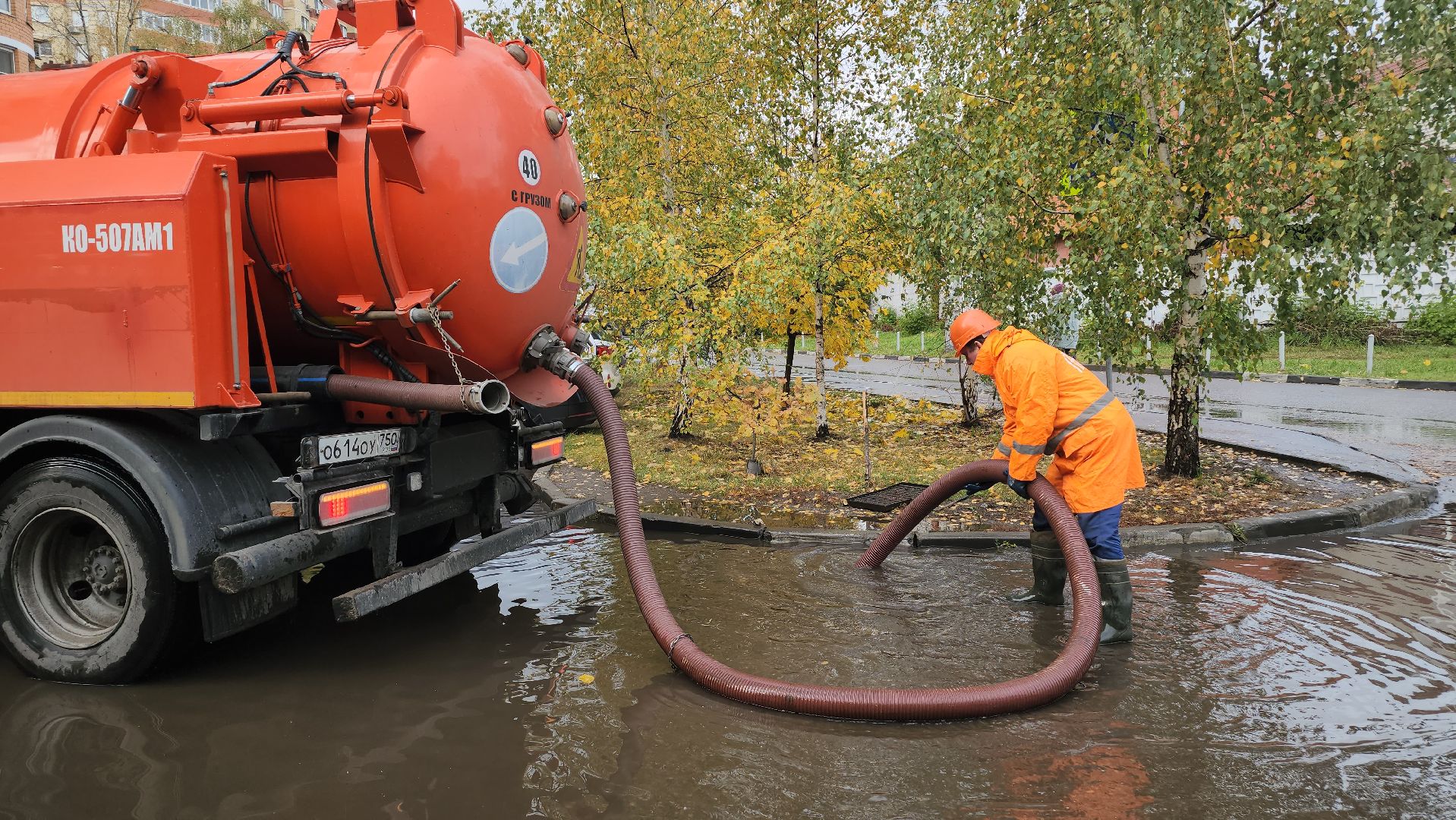 Люберцы, люберецкий водоканал, откачка воды,