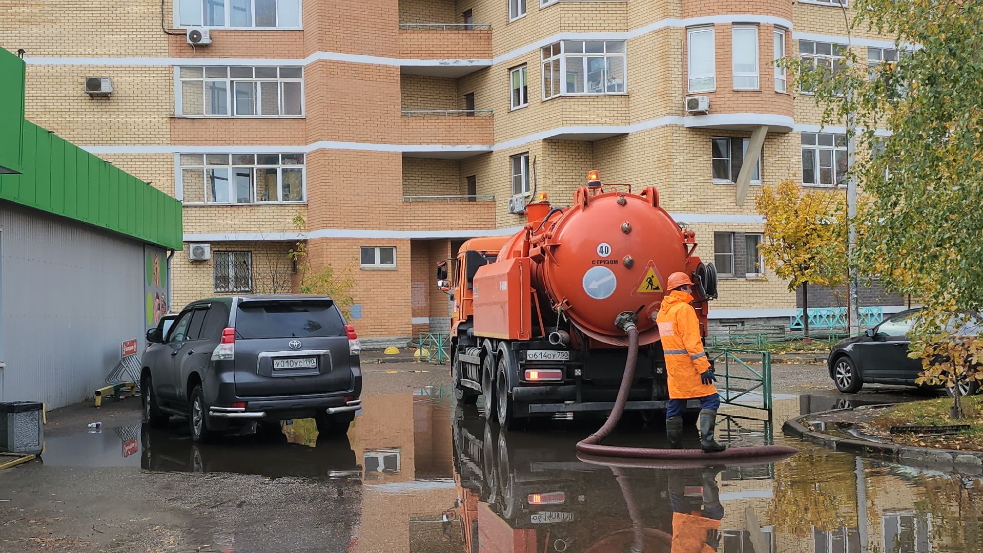 Люберцы, люберецкий водоканал, откачка воды,