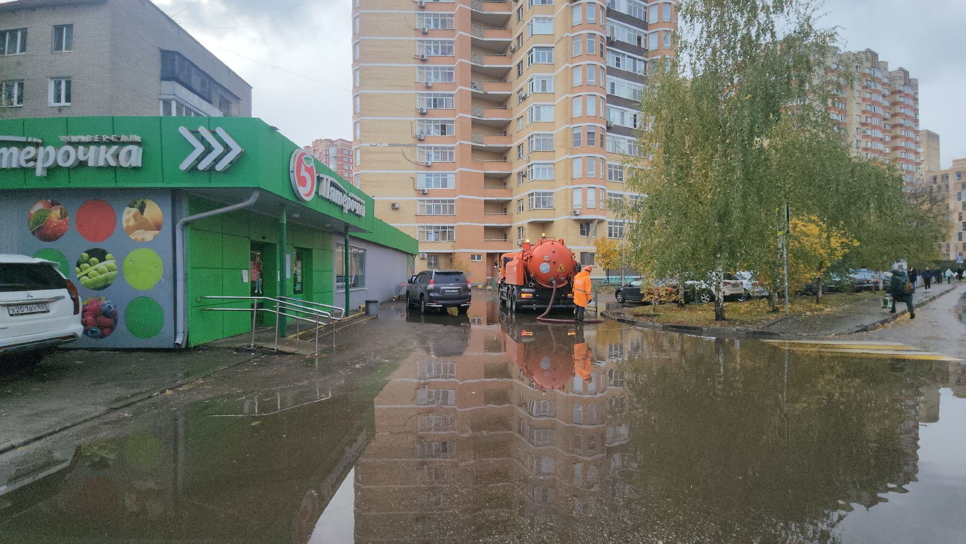 Люберцы, люберецкий водоканал, откачка воды,