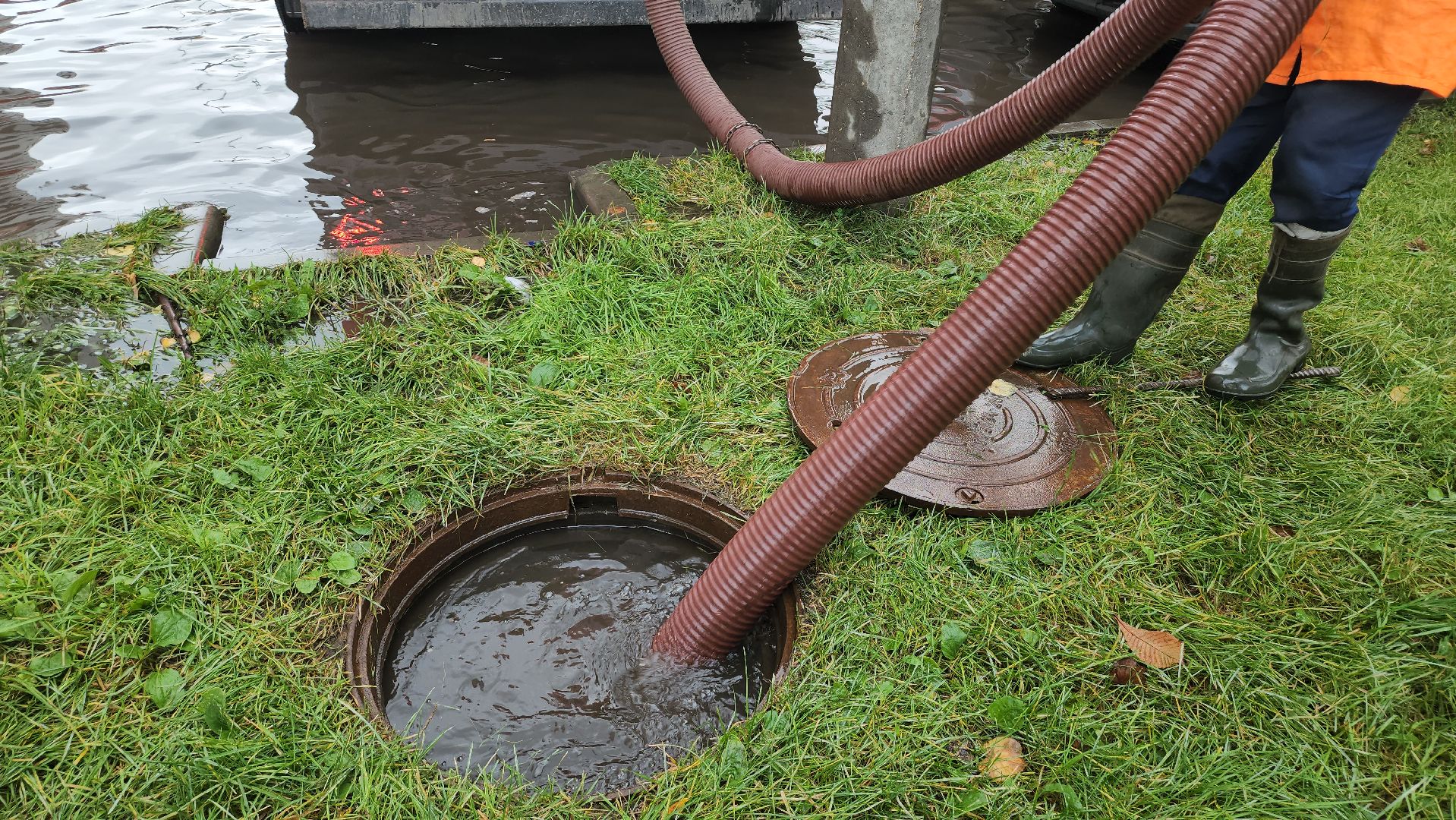 люберцы, люберецкий водоканал, откачка воды, ливневая канализация,