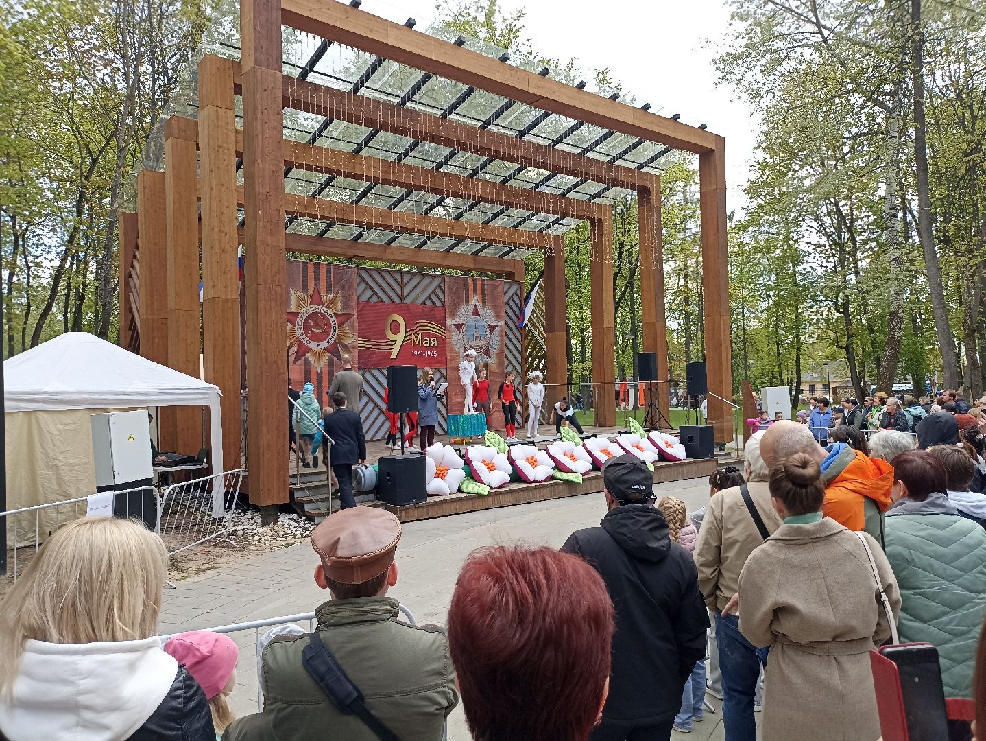 Серпухов, Подмосковье, 9 Мая, концерт, парк, праздник, День Победы